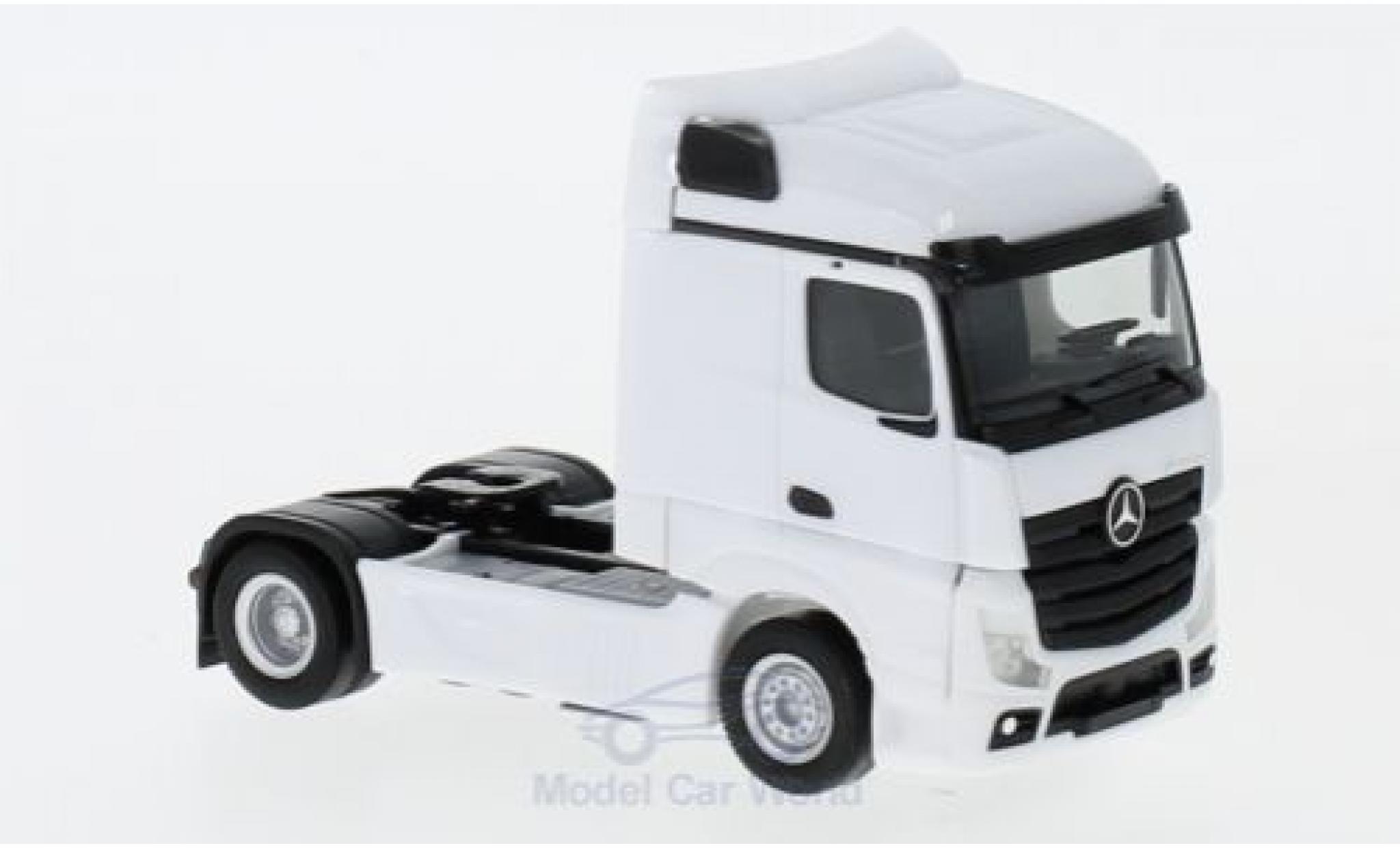 Mercedes Actros 1/87 Herpa Streamspace 2.5 bianco 2018 Zugmaschine modellino in miniatura