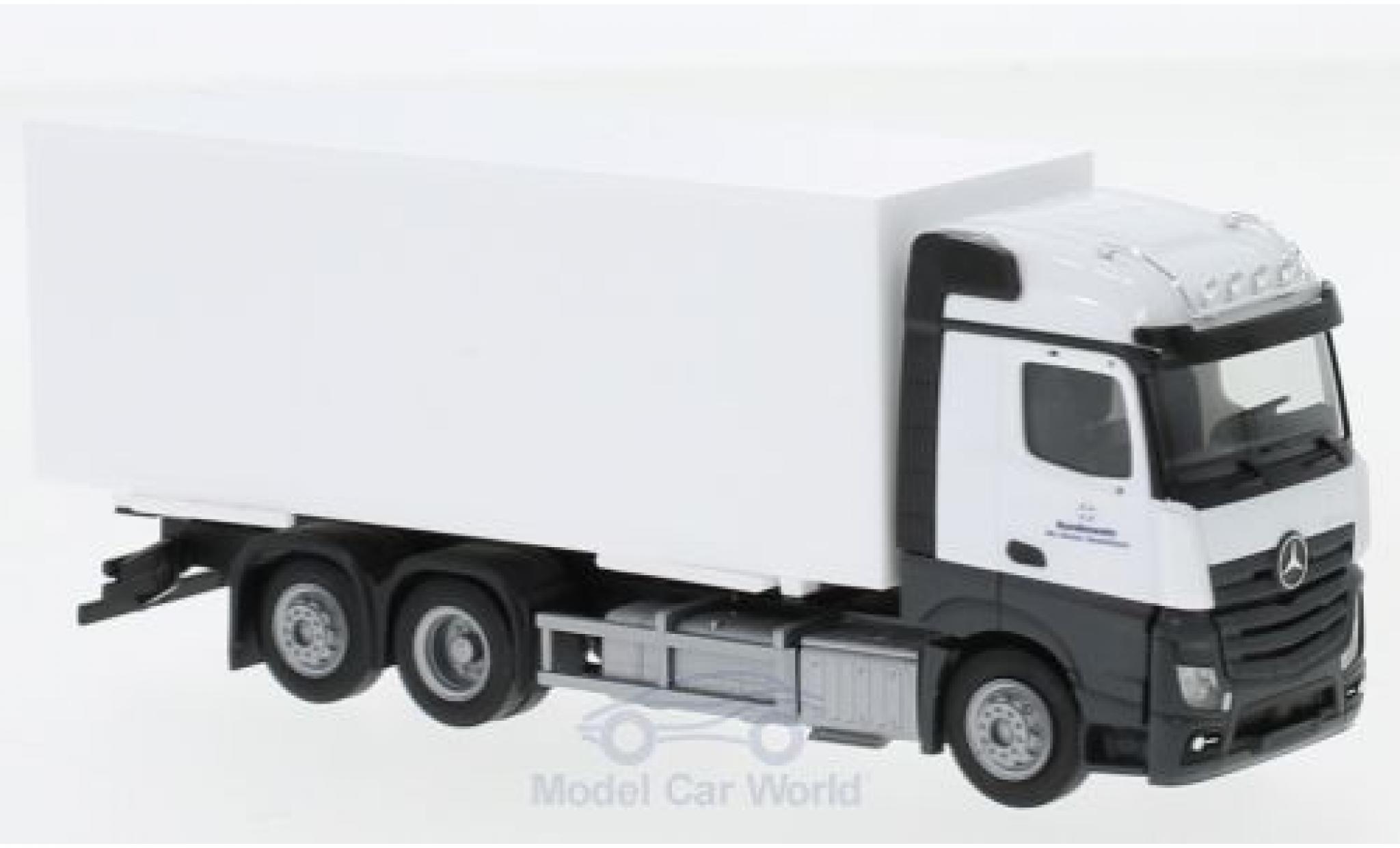 Mercedes Actros 1/87 Herpa Streamspace Bundeswehr Fahrschule Wechselkoffer-LKW modellino in miniatura