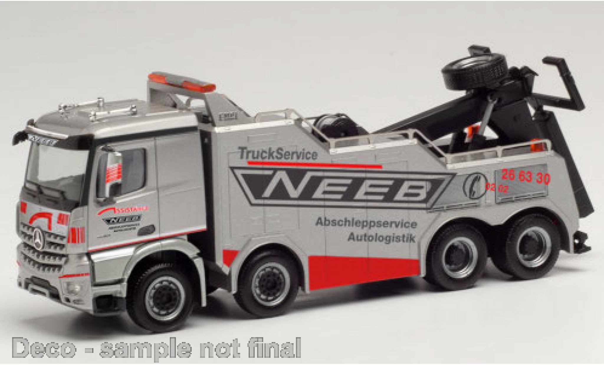 Mercedes CLA 1/87 Herpa Arocs Classic Empl Bison Truck Service Neeb modellino in miniatura