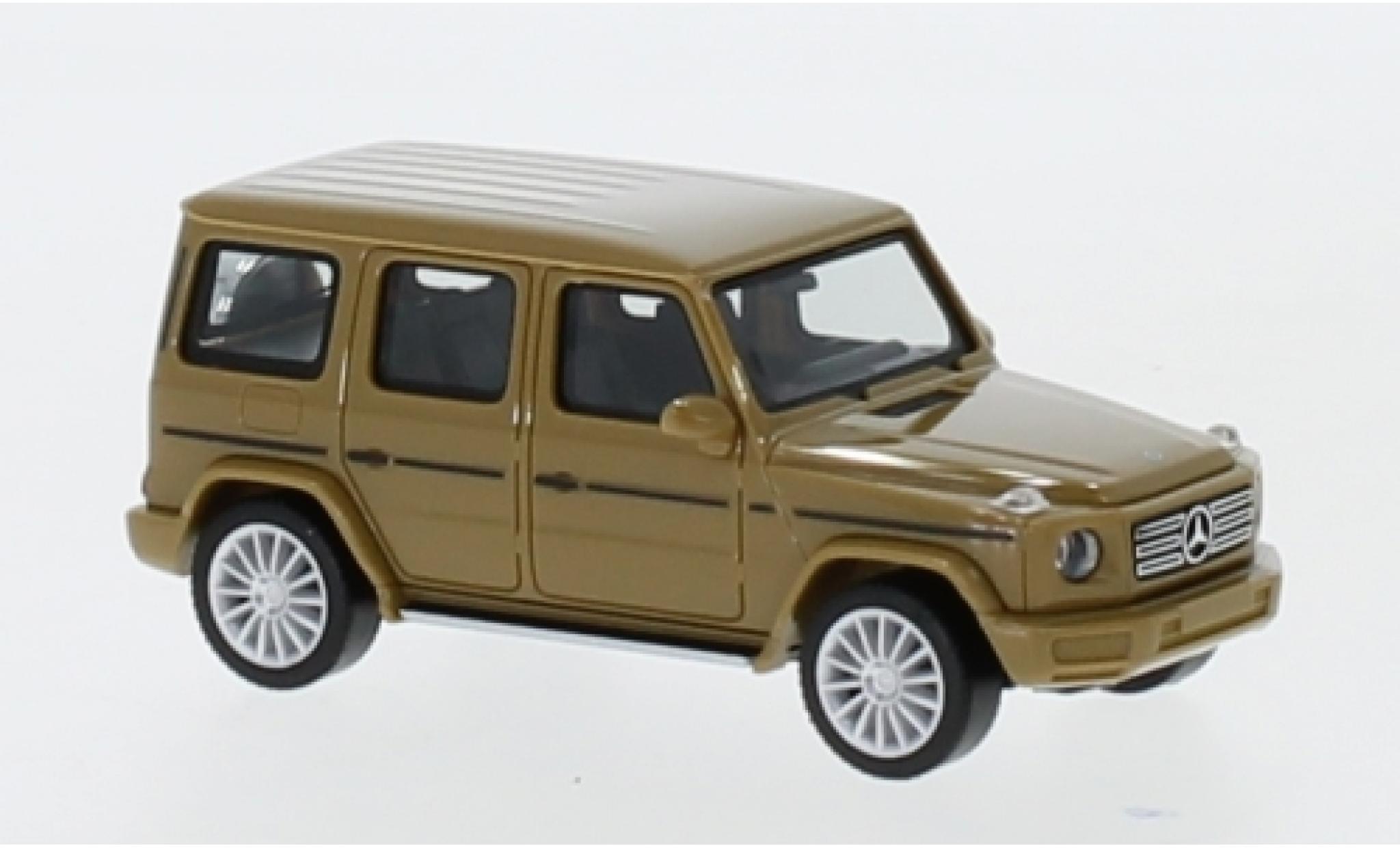 Mercedes Classe G 1/87 Herpa marroneee avec AMG-jantes modellino in miniatura