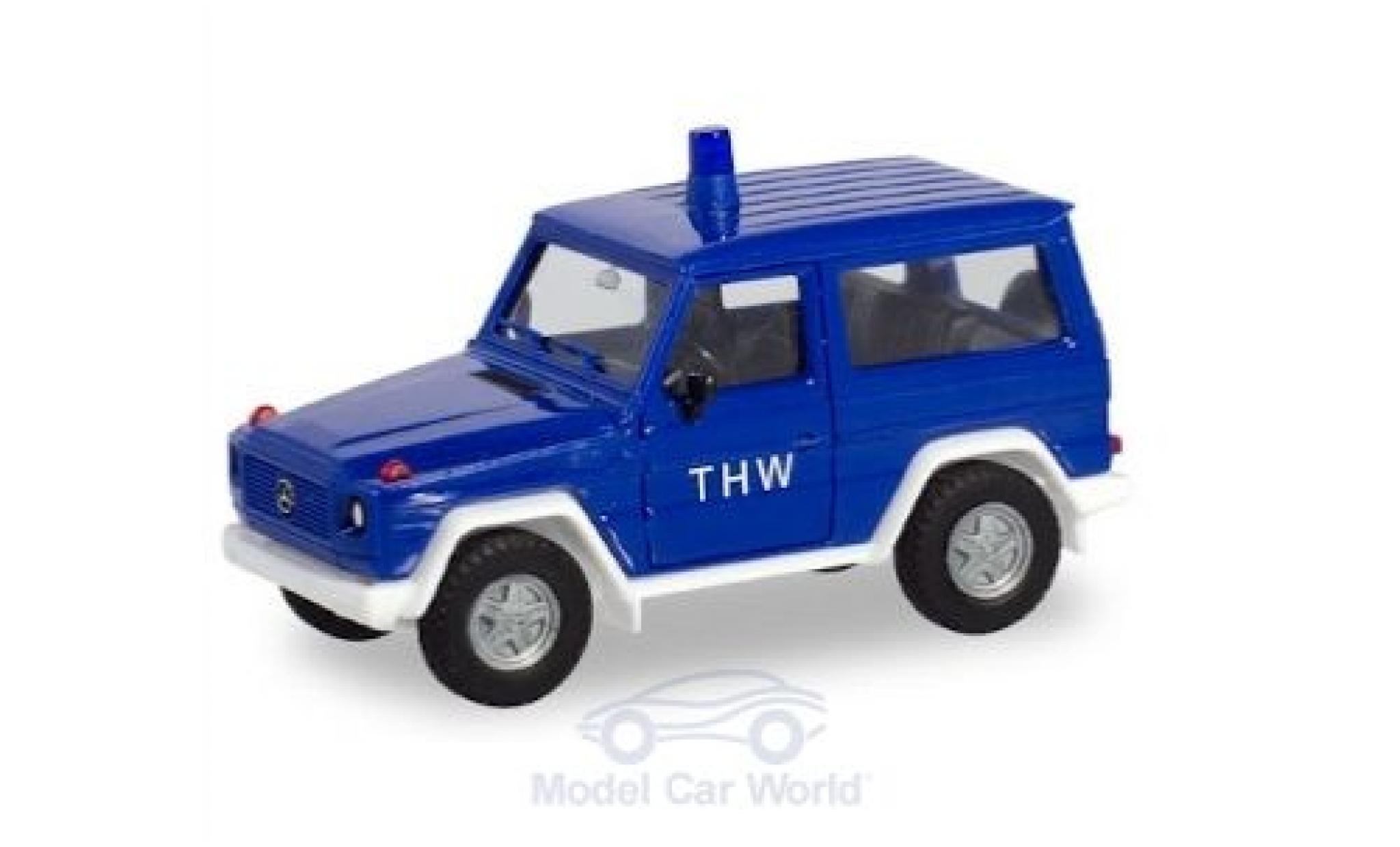 Mercedes Classe G 1/87 Herpa G-Modell THW modellino in miniatura