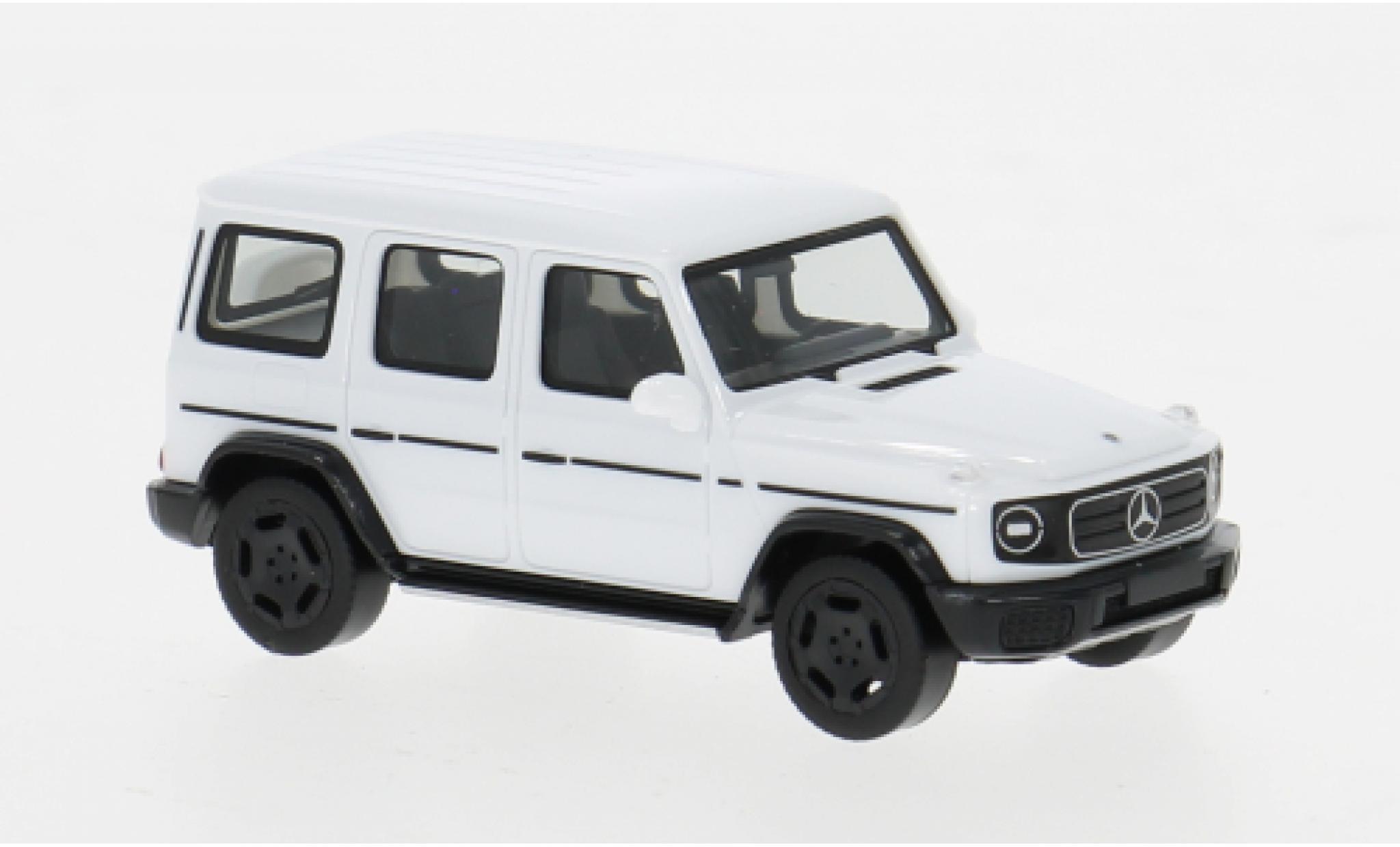 Mercedes Classe G 1/87 Herpa G580 weiss 1:87 modellino in miniatura