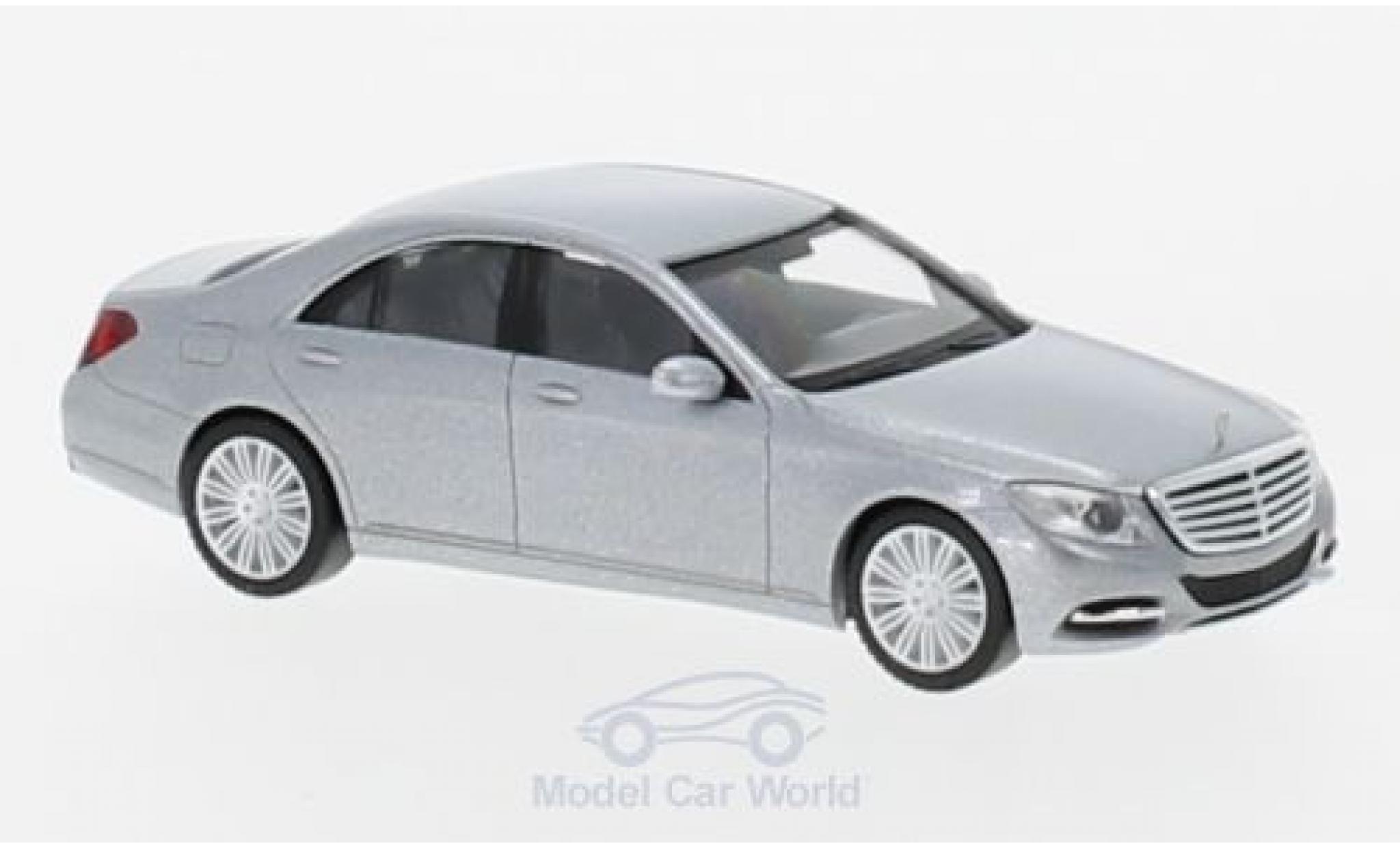 Mercedes Classe S 1/87 Herpa grigio modellino in miniatura