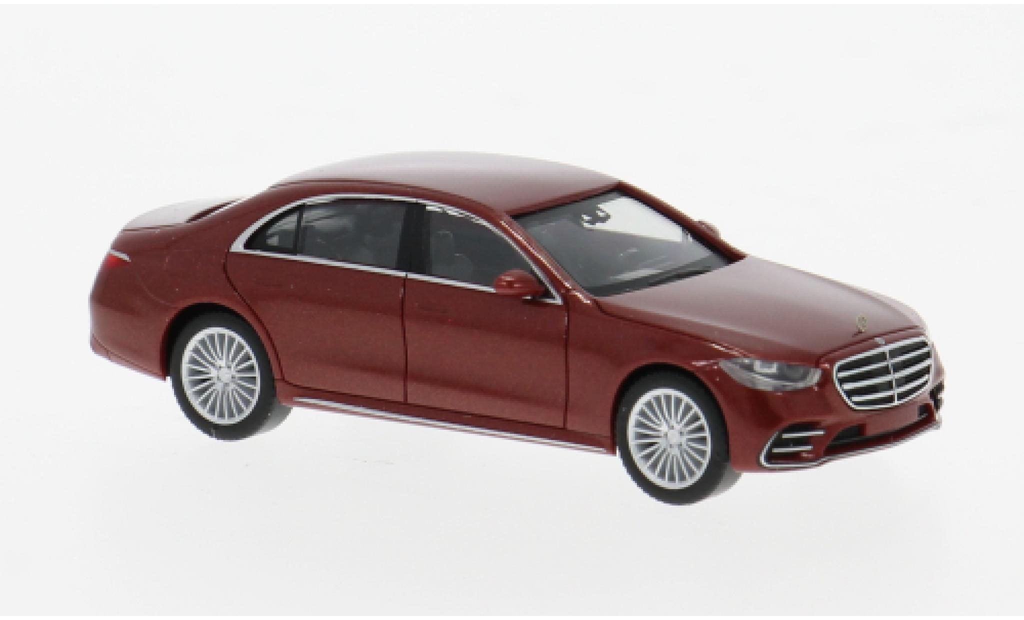 Mercedes Classe S Herpa (V223) rot 1:87 modellino in miniatura
