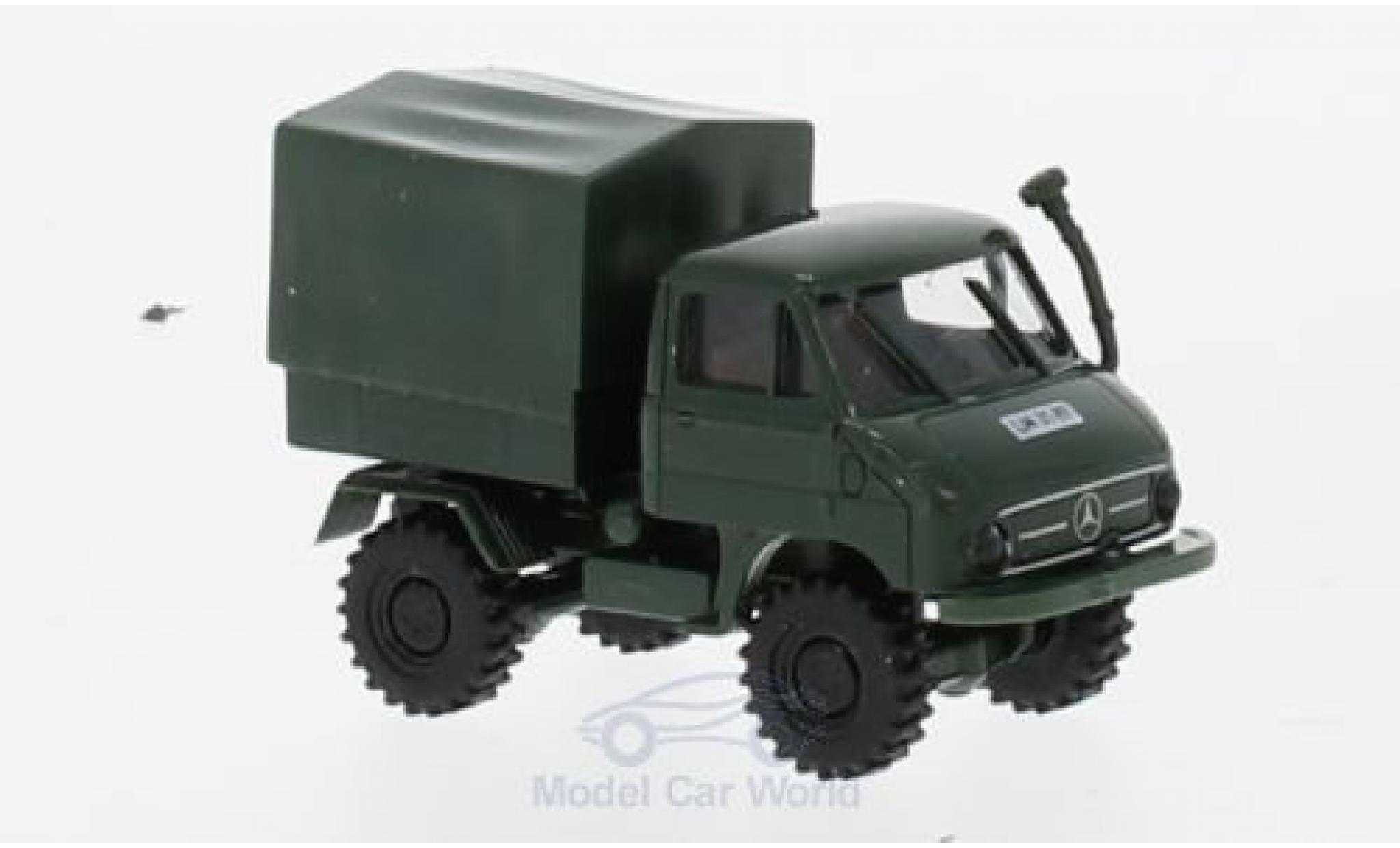 Mercedes Unimog 1/87 Herpa U411 Pritsche Luftwaffe der Niederlande modellino in miniatura