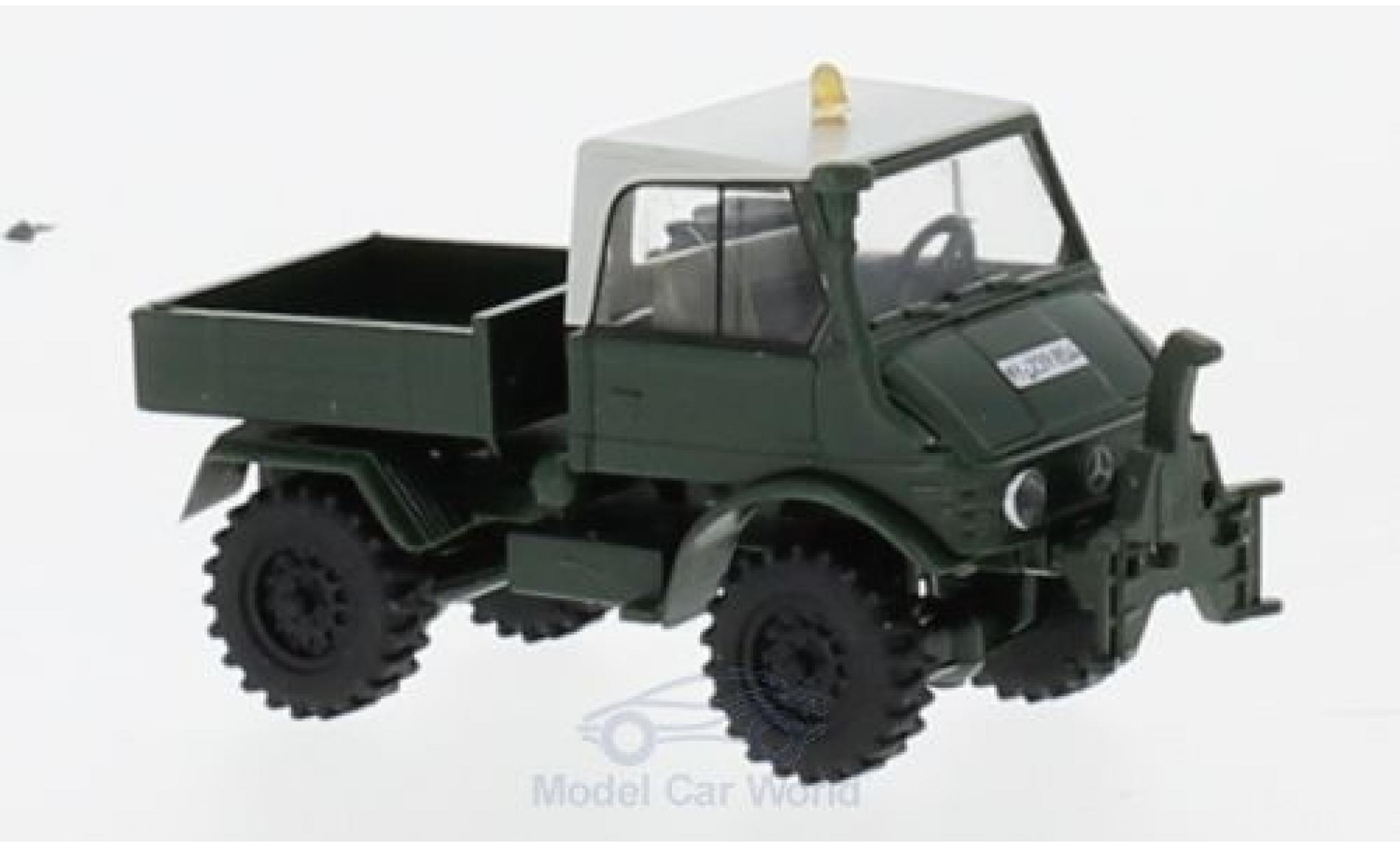 Mercedes Unimog 1/87 Herpa U421 Pritsche Standortverwaltung der Bundeswehr modellino in miniatura