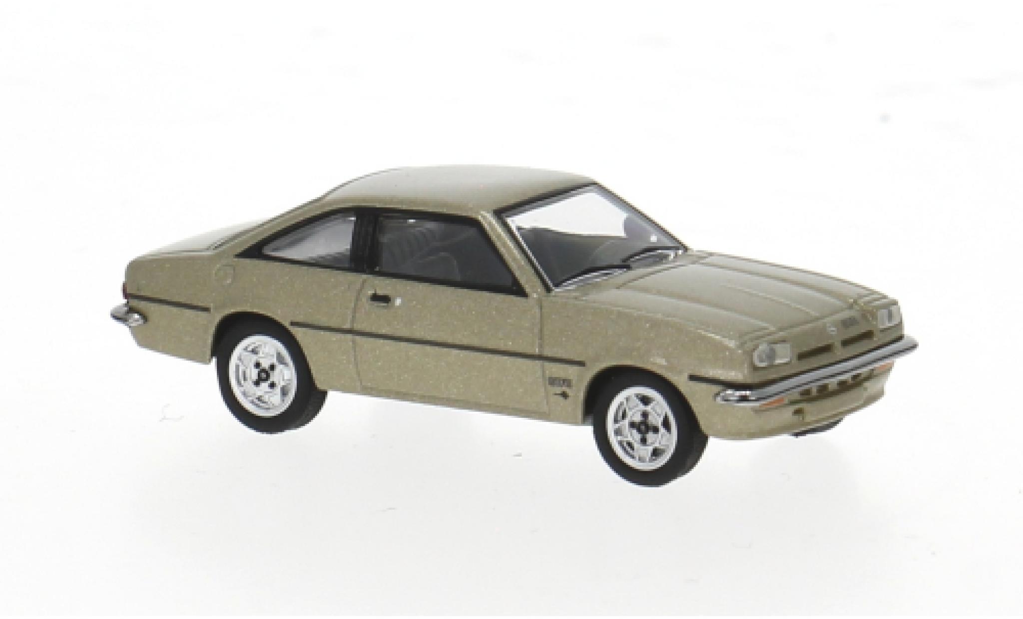 Opel Manta Herpa B gold 1:87 modellino in miniatura