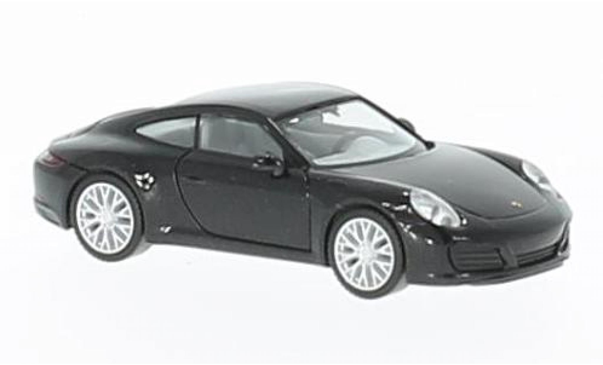 Porsche 991 4S 1/87 Herpa 911 () Carrera 4S metallico nero modellino in miniatura