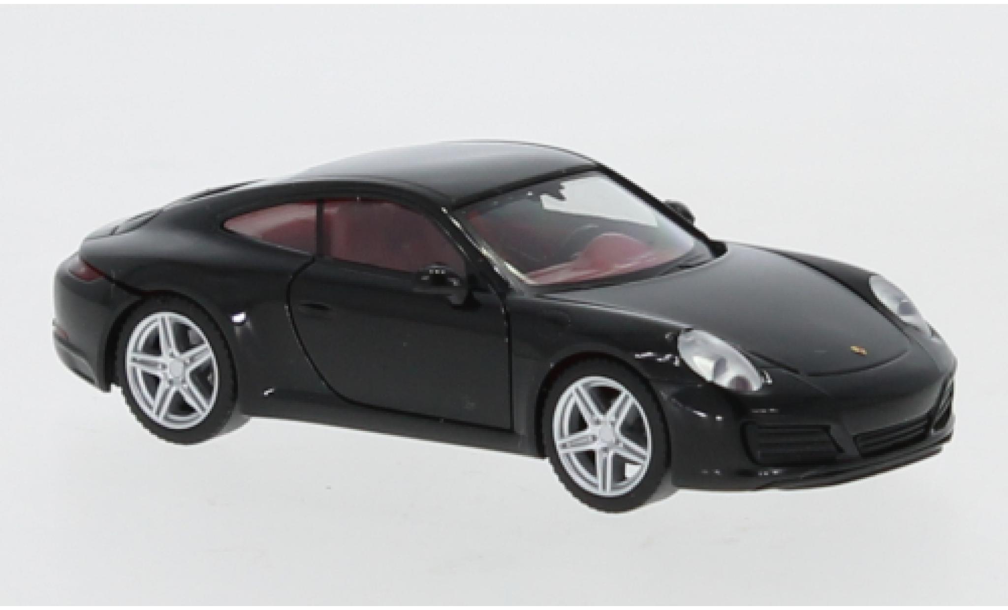 Porsche 992 1/87 Herpa 911 Carrera 4 () nero modellino in miniatura