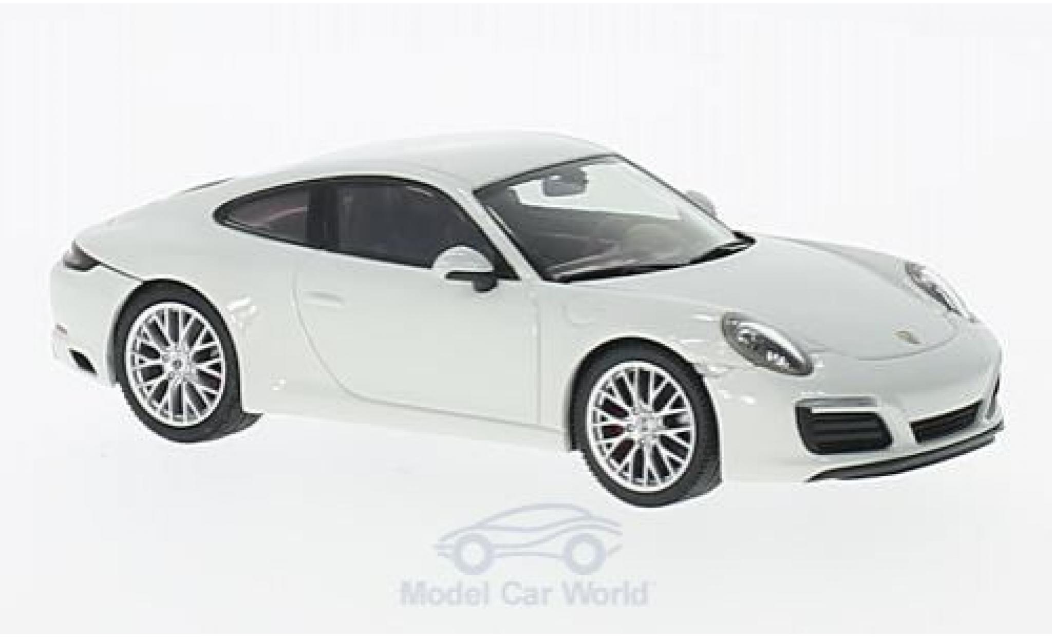 Porsche 911 SC 1/43 Herpa Carrera 4 S Coupe bianco modellino in miniatura