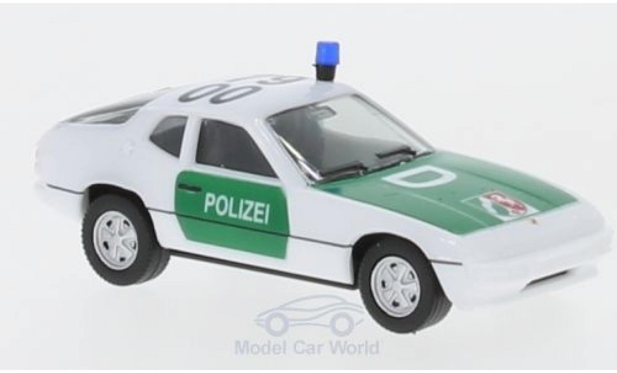 Porsche 924 1/87 Herpa Polizei Nordrhein-Westfalen modellino in miniatura
