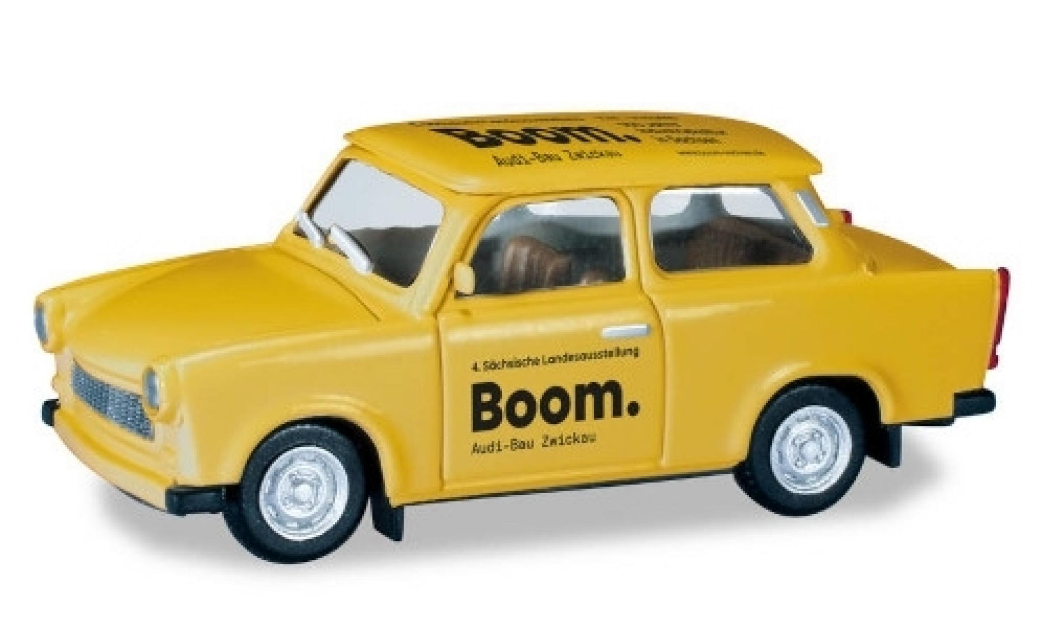 Trabant 601 1/87 Herpa S Boom / 4. Sächsische Landesausstellung modellino in miniatura