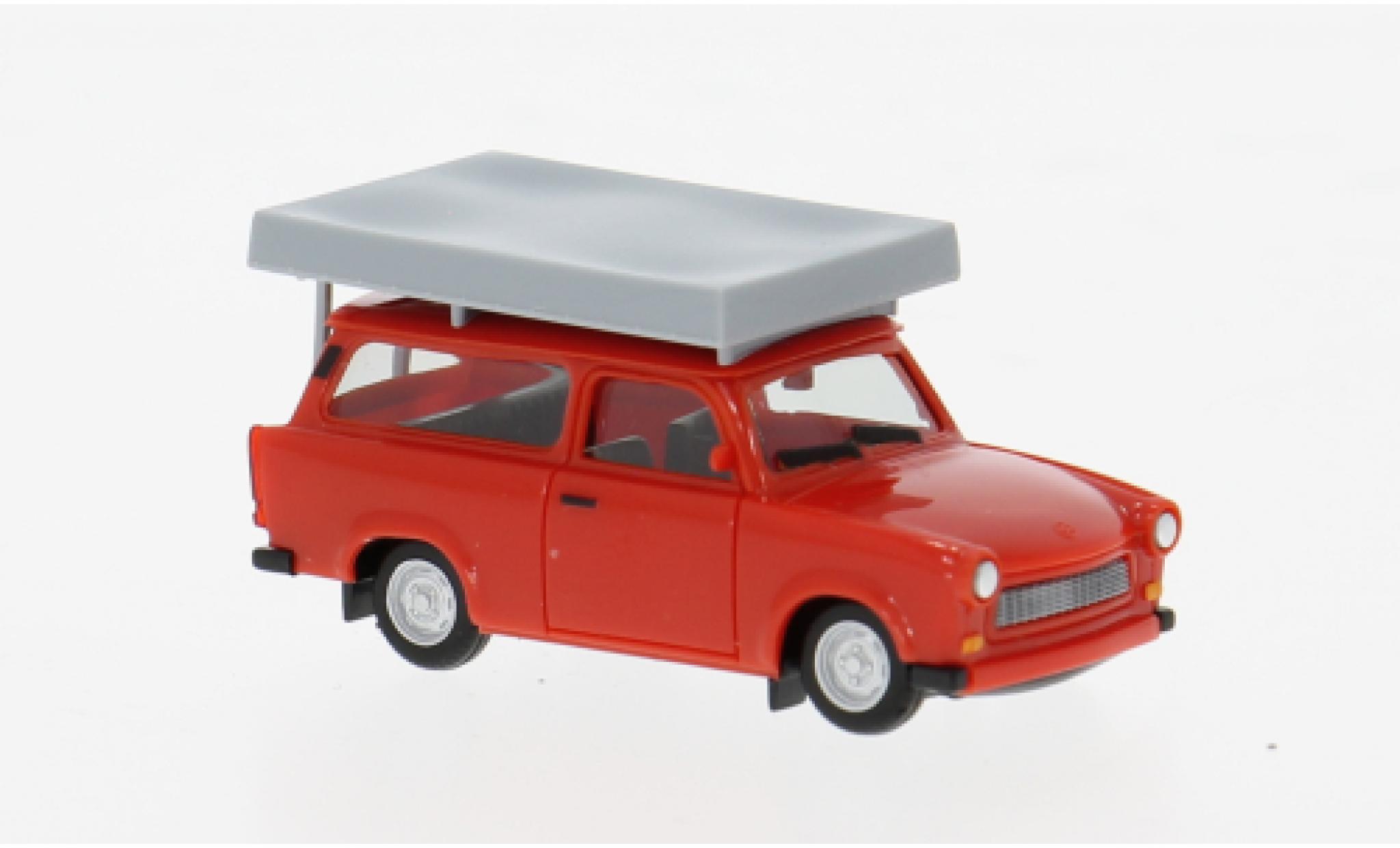 Trabant 601 1/87 Herpa Universal rot 1:87 modellino in miniatura
