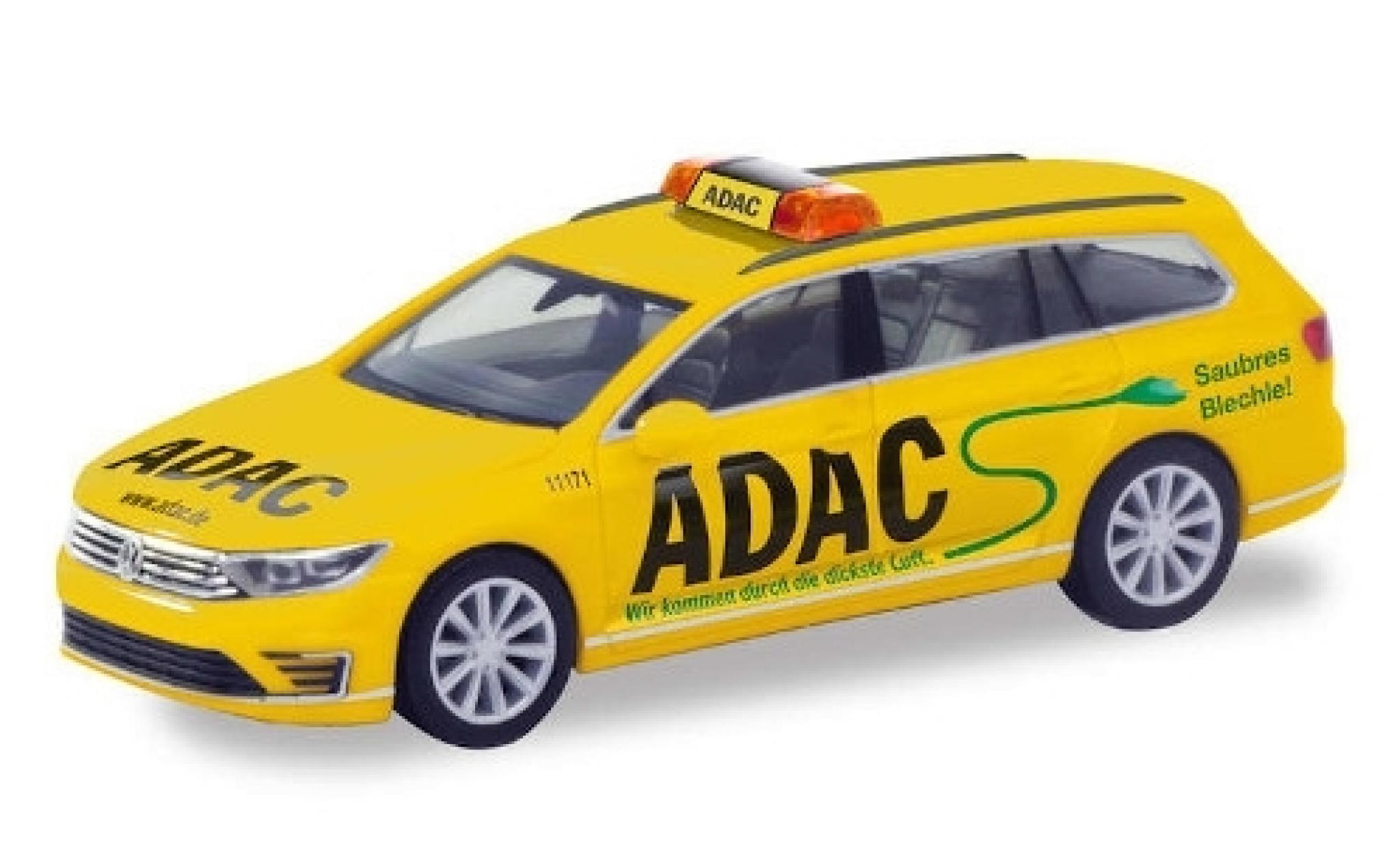 Volkswagen Passat 1/87 Herpa Variant GTE ADAC modellino in miniatura