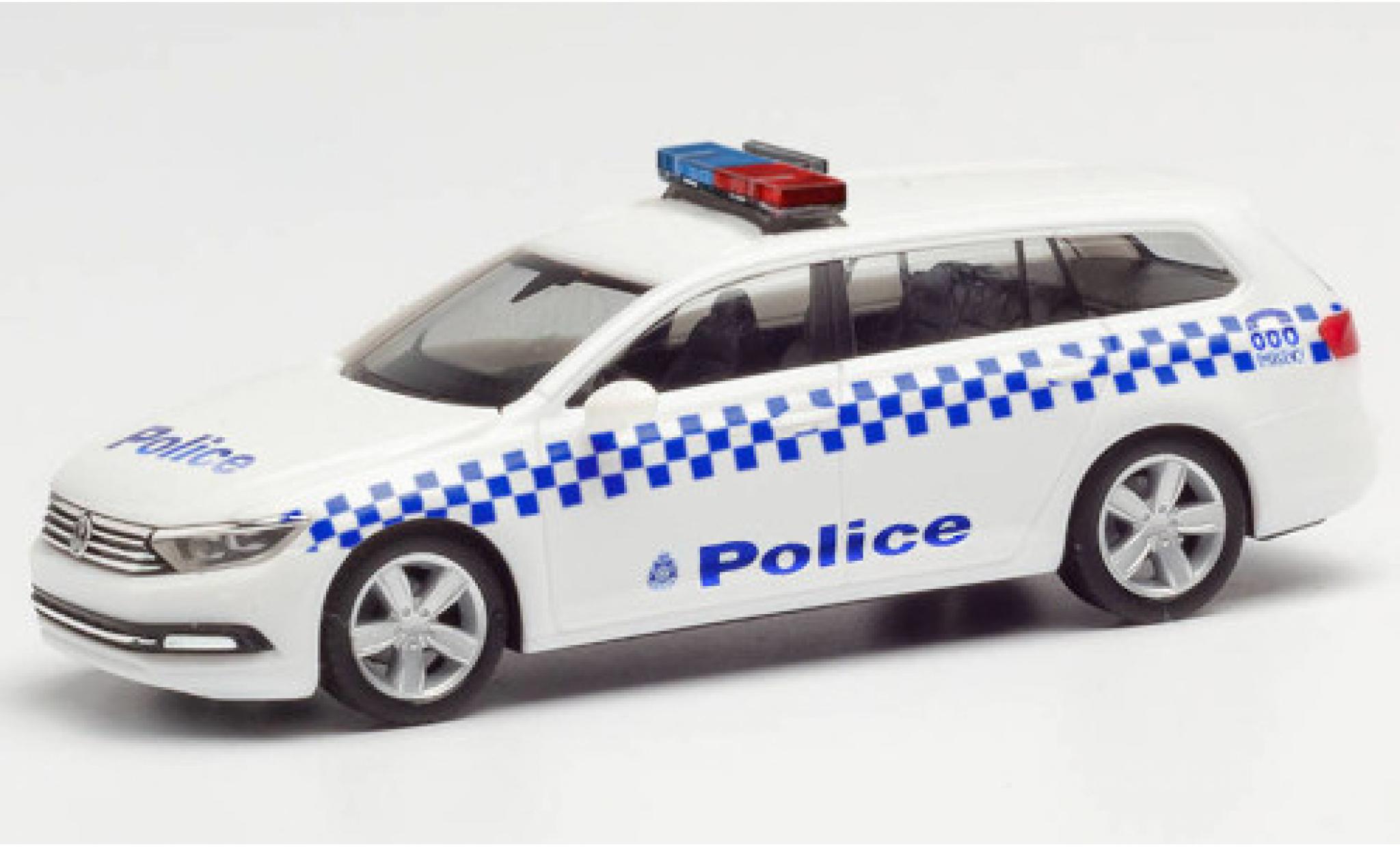 Volkswagen Passat 1/87 Herpa Variant Victoria Police police (AUS) modellino in miniatura