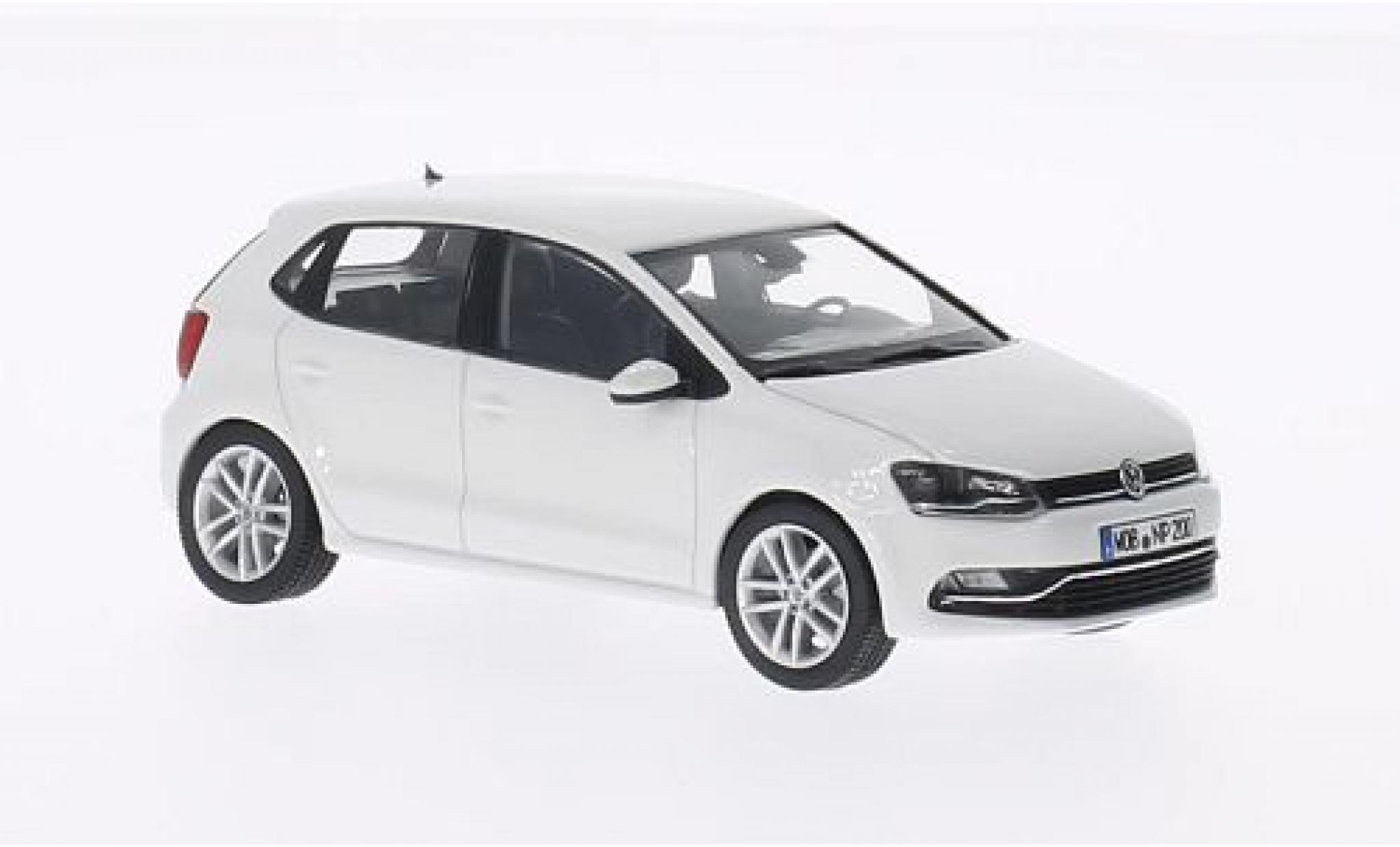 Volkswagen Polo 1/43 Herpa V (6C) bianco 2014 5-portes modellino in miniatura