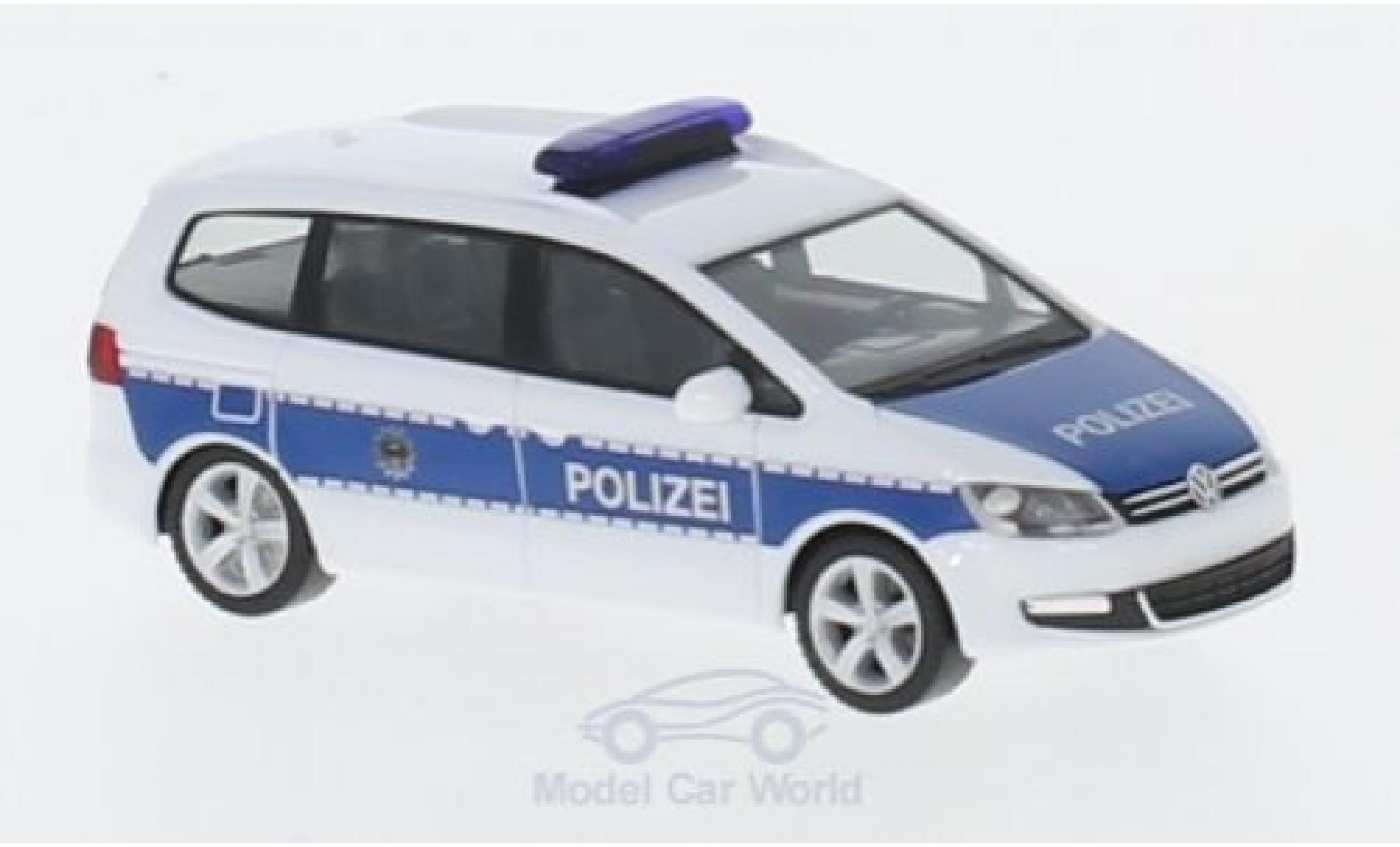 Volkswagen Sharan 1/87 Herpa Bundespolizei modellino in miniatura
