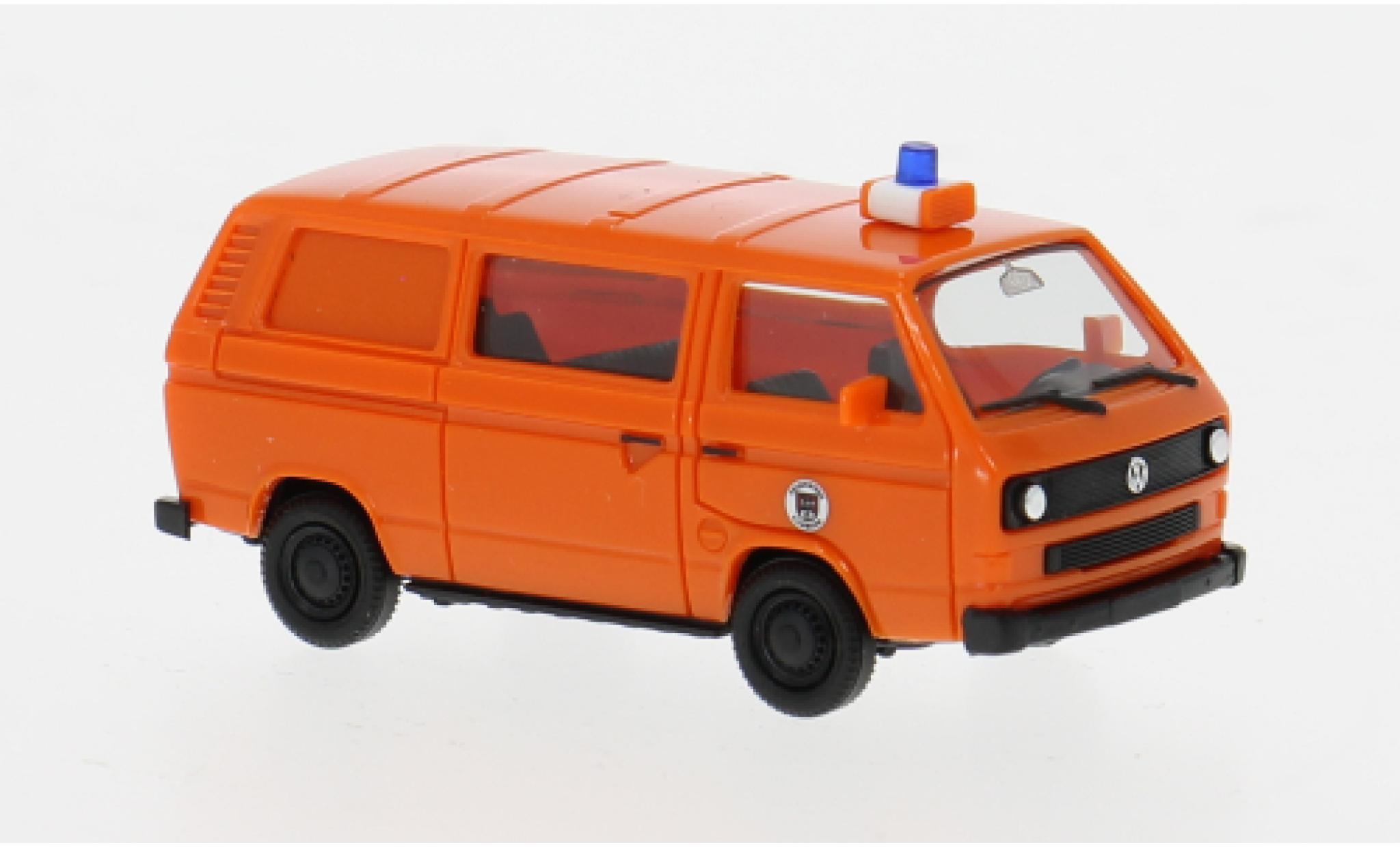 Volkswagen T3 1/87 Herpa Feuerwehr Hamburg 1:87 modellino in miniatura