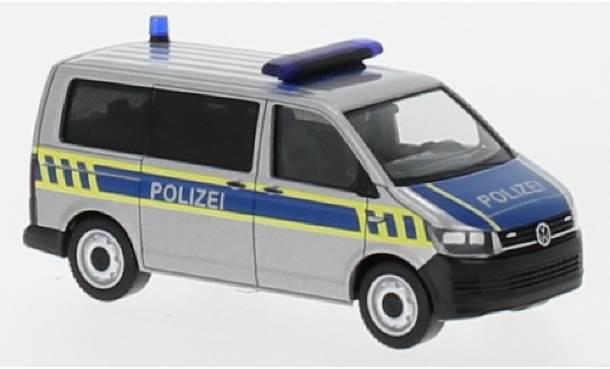 Volkswagen T6 1/87 Herpa Bus Landespolizei Sachsen-Anhalt Exclusive Series modellino in miniatura