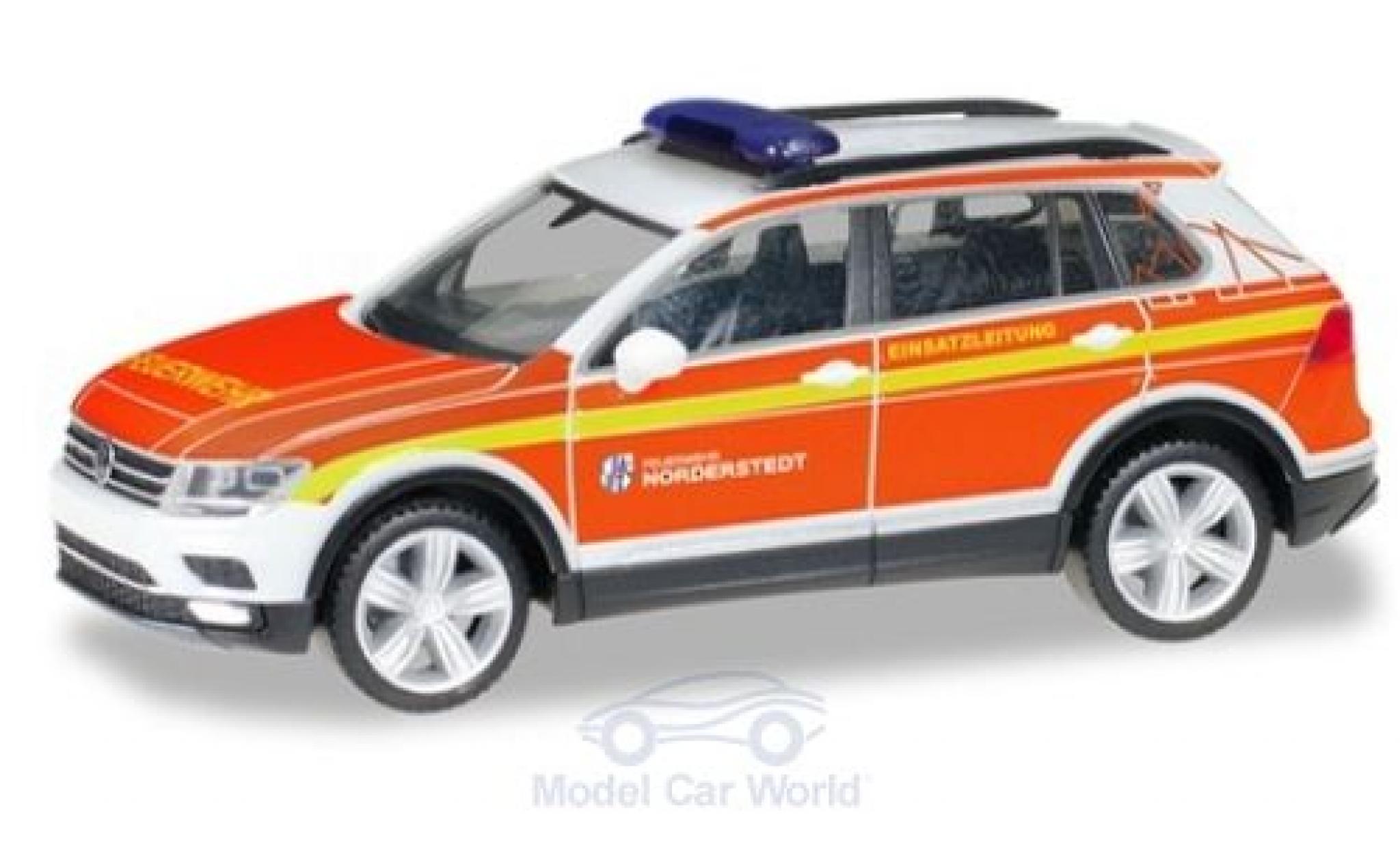 Volkswagen Tiguan 1/87 Herpa Freiwillige Feuerwehr Norderstedt Kommandofahrzeug modellino in miniatura