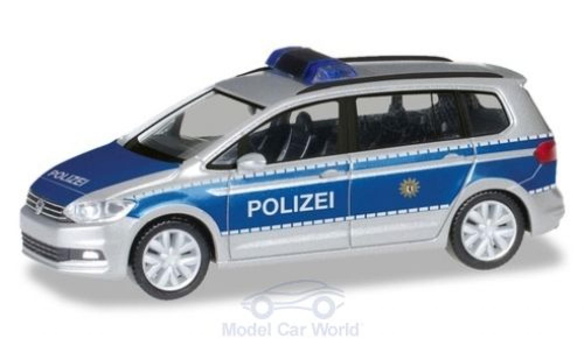 Volkswagen Touran 1/87 Herpa Polizei Berlin modellino in miniatura
