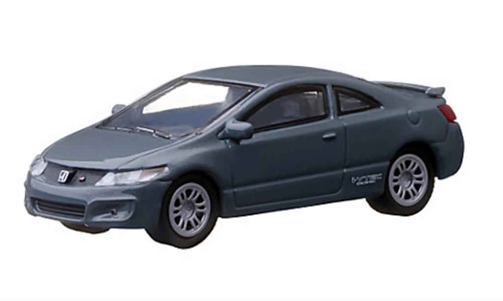 Honda Civic 1/64 Greenlight Si grigio 2011 modellino in miniatura
