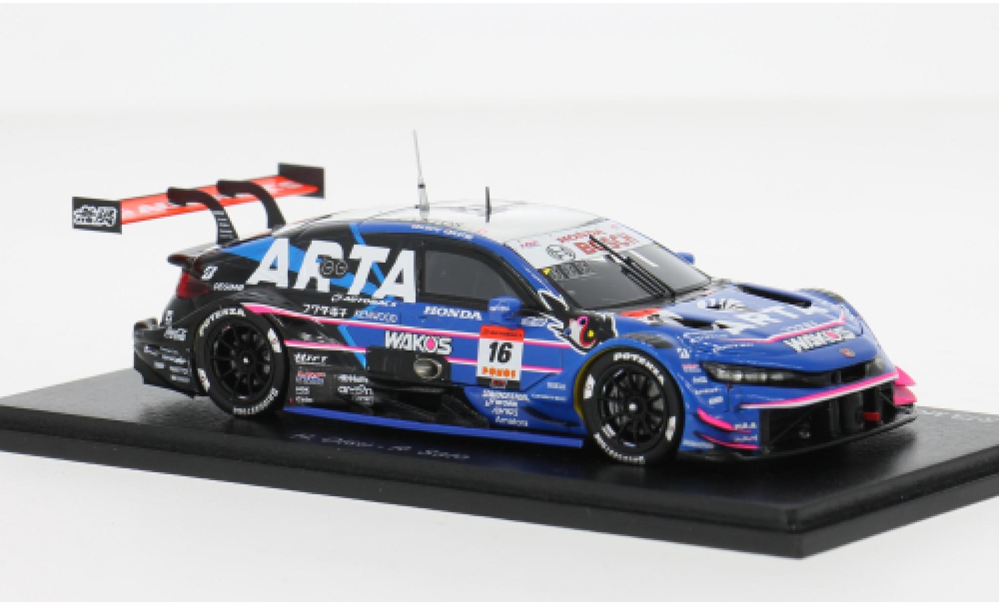 Honda Civic 1/43 Spark Type R-GT GT500 Super GT 2025 #16 H.Otsu/R.Sato 1:43 modellino in miniatura