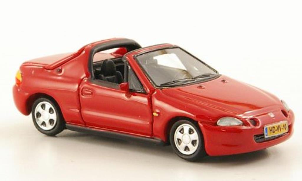 Honda CRX 1/87 Neo del Sol rosso 1992 modellino in miniatura