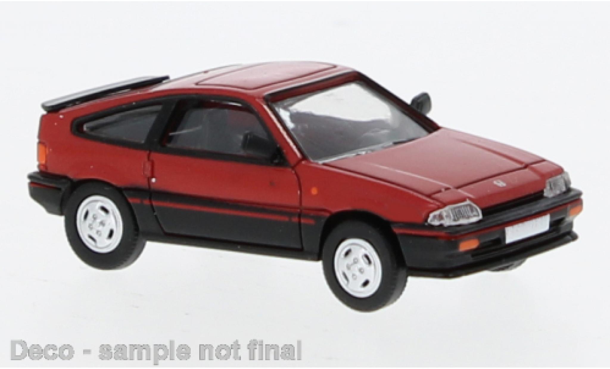Honda CRX 1/87 PCX87 rot 1:87 modellino in miniatura
