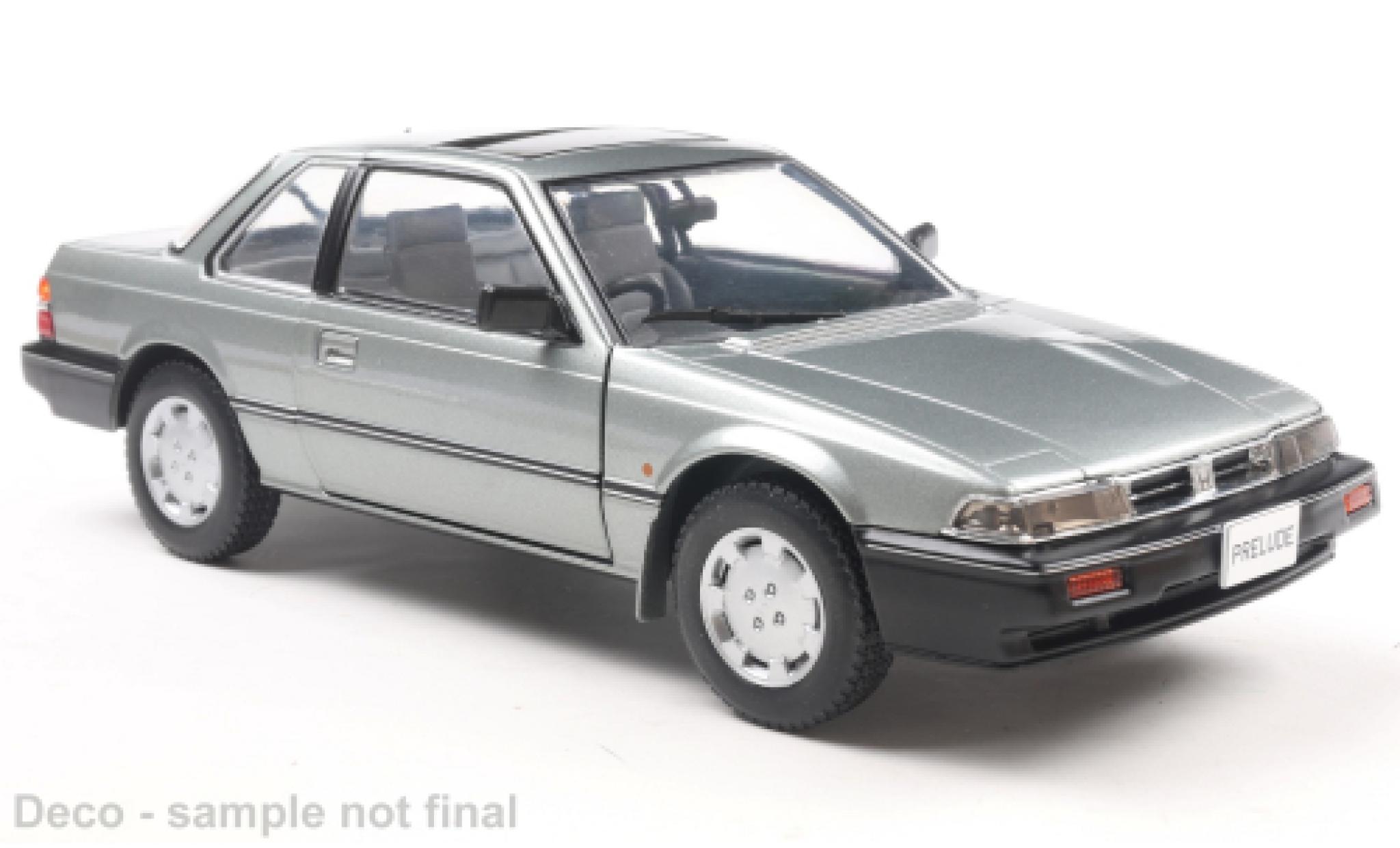 Honda Prelude 1/24 WhiteBox grau 1:24 modellino in miniatura