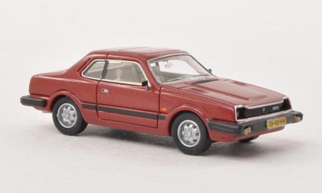 Honda Prelude 1/87 Neo Mk1 rosso 1981 modellino in miniatura