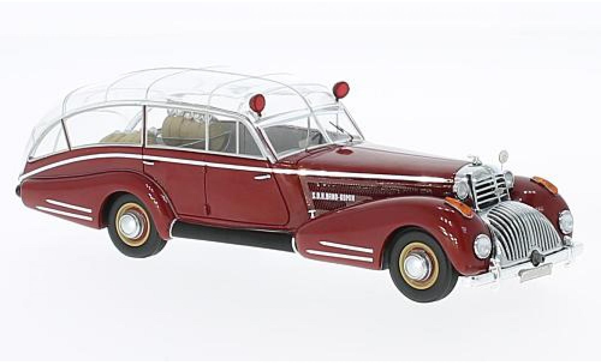 Horch 853 1/43 AutoCult AS12 Lepil rot 1:43 modellino in miniatura