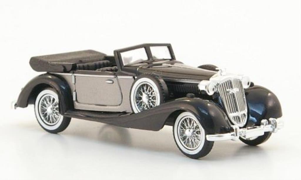 Horch 853 1/87 Busch nero/grigio-grigio 1933 modellino in miniatura