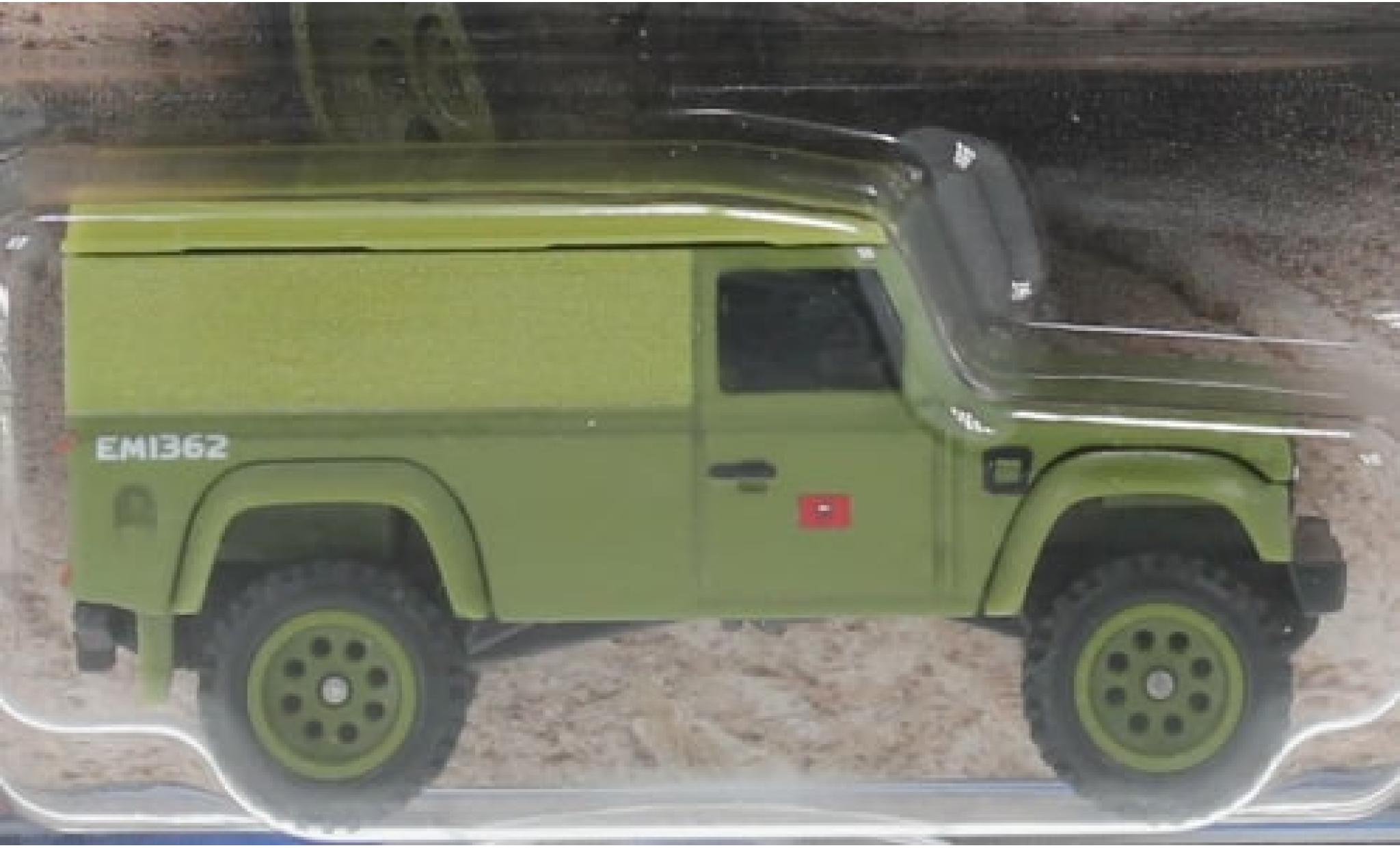 Land Rover Defender 1/64 Hot Wheels Premium 110 oliv Fast &amp; Furious 1:64 modellino in miniatura