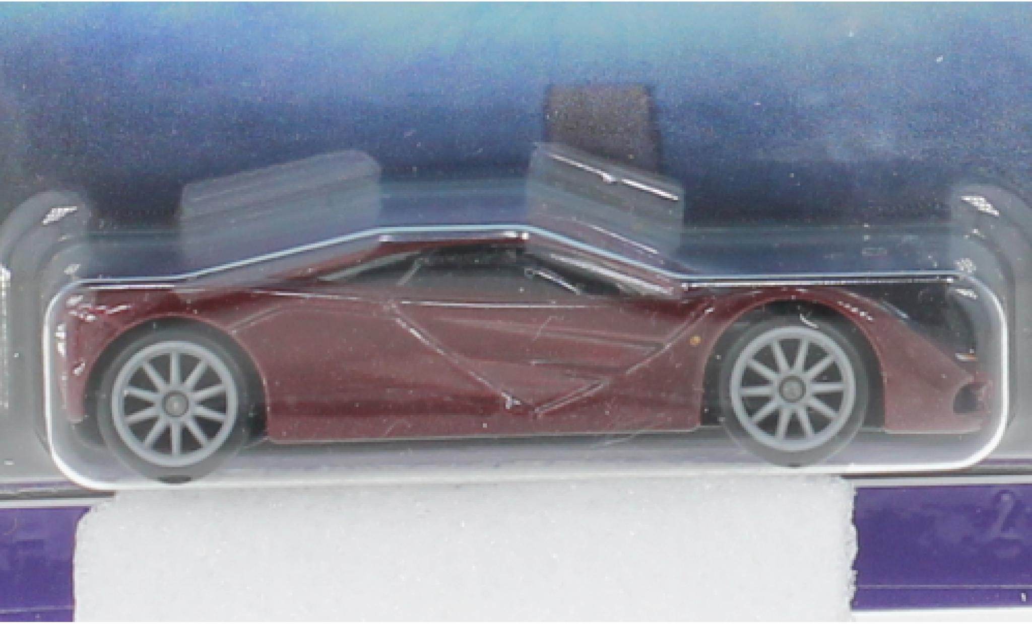 McLaren F1 1/64 Hot Wheels Premium metallise violett 1:64 modellino in miniatura