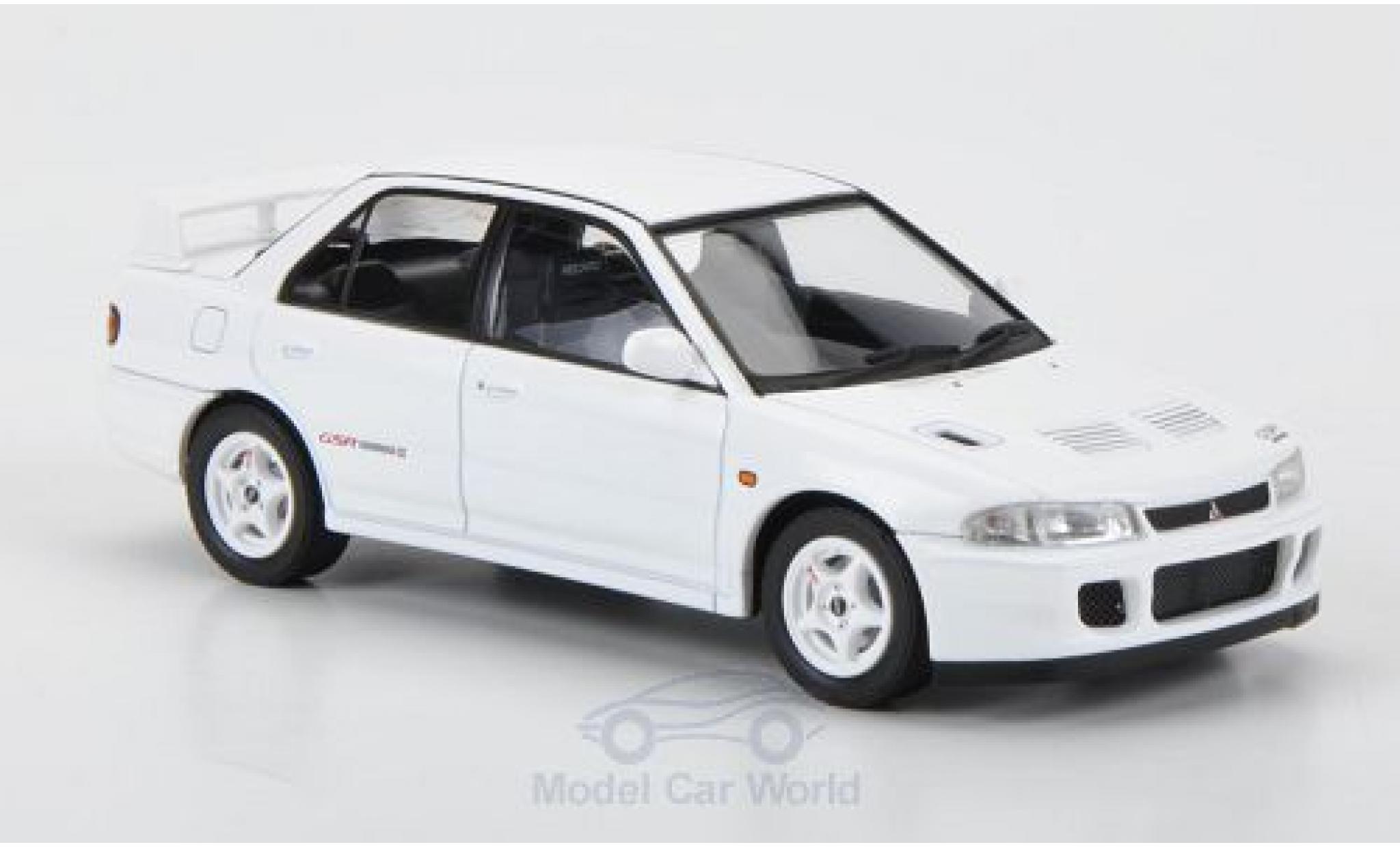 Mitsubishi Lancer Evolution II 1/43 HPI MIrage GSR bianco RHD 1994 Evolution II modellino in miniatura