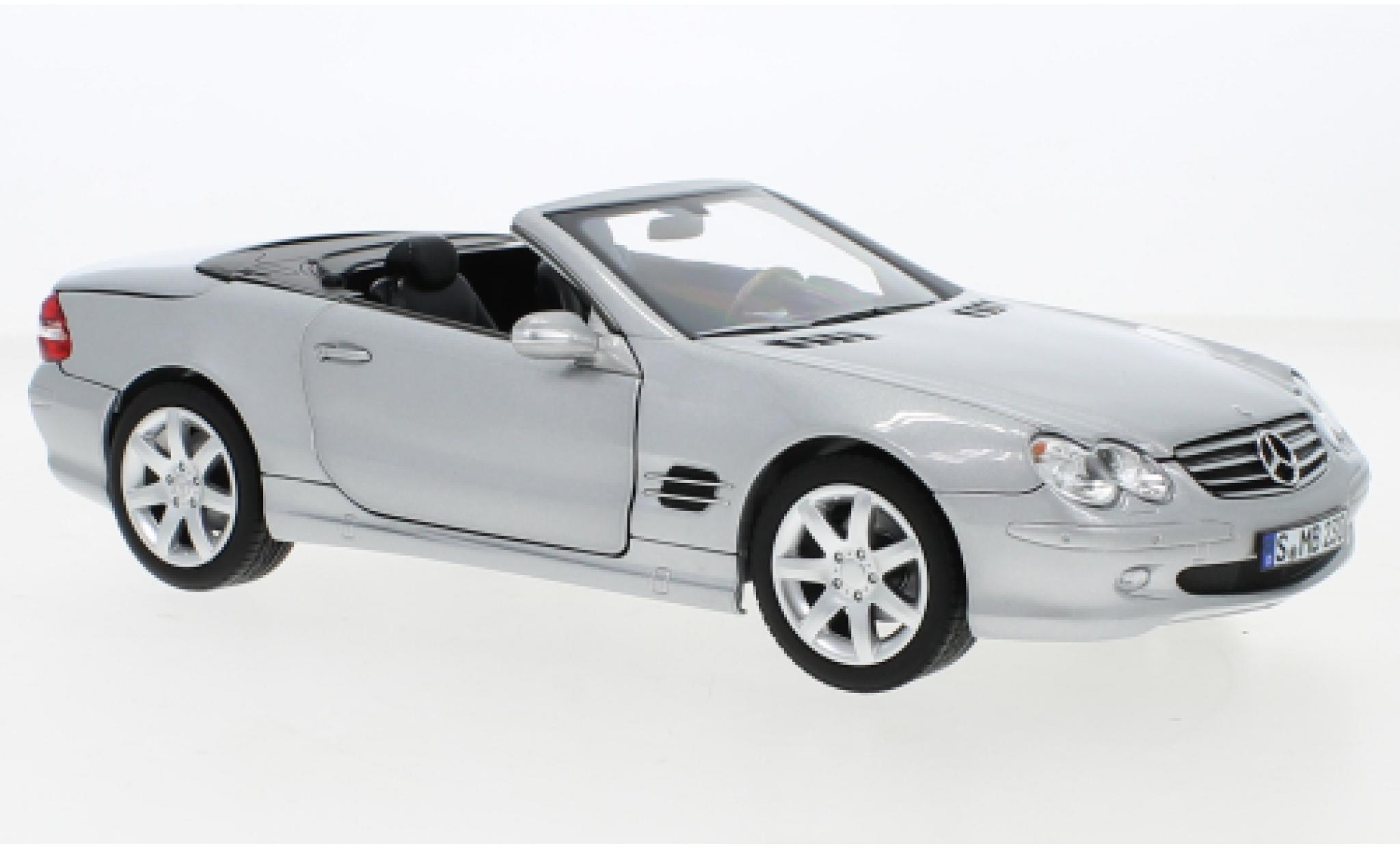 Mercedes Classe SL 1/18 SpecialC SL 500 (R230) grigio 2001 modellino in miniatura