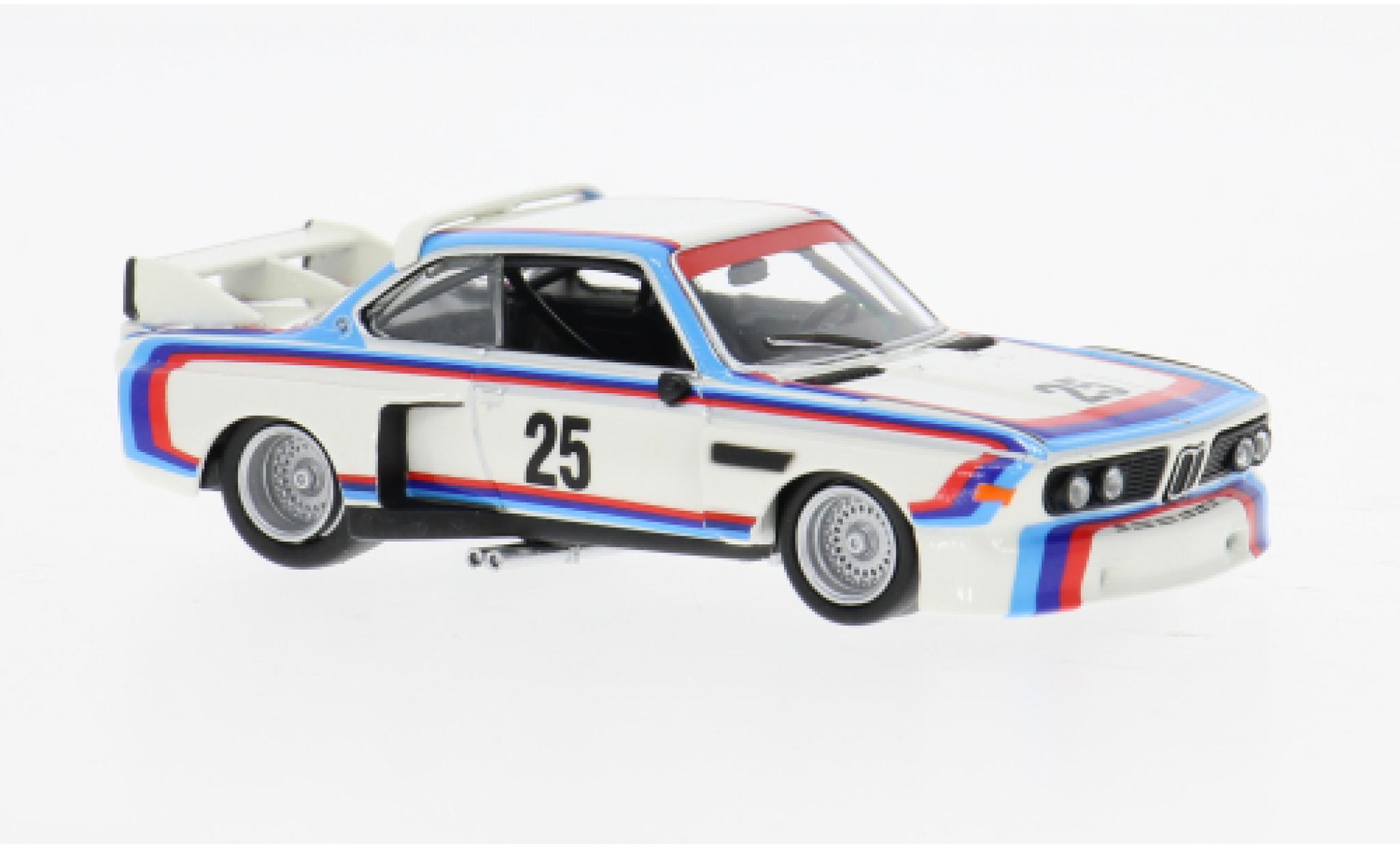 Bmw 3.0 I Almost Real CSL weiss/Dekor 1974 1:64 modellino in miniatura