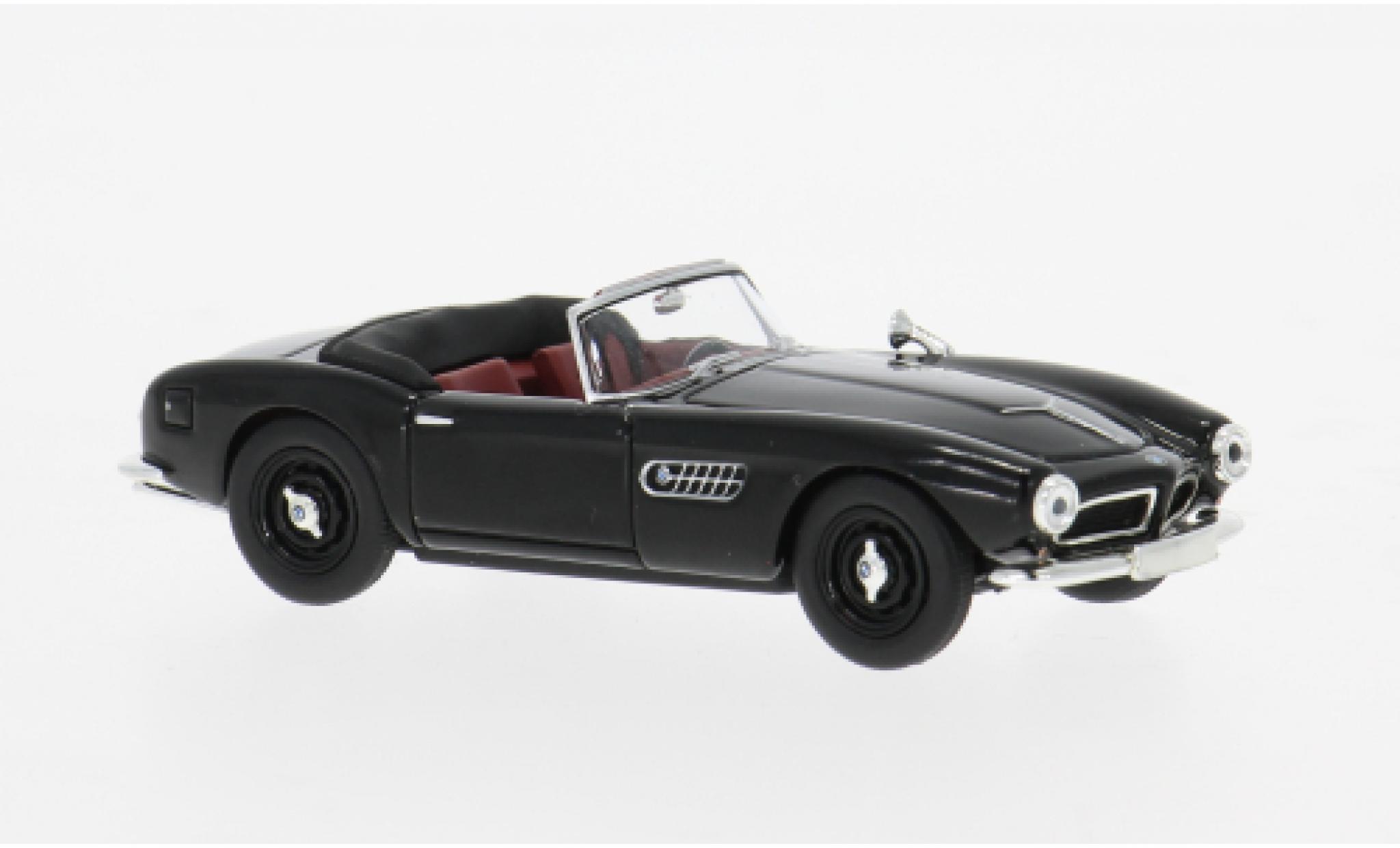 Bmw 507 I Almost Real schwarz/rot 1956 1:64 modellino in miniatura