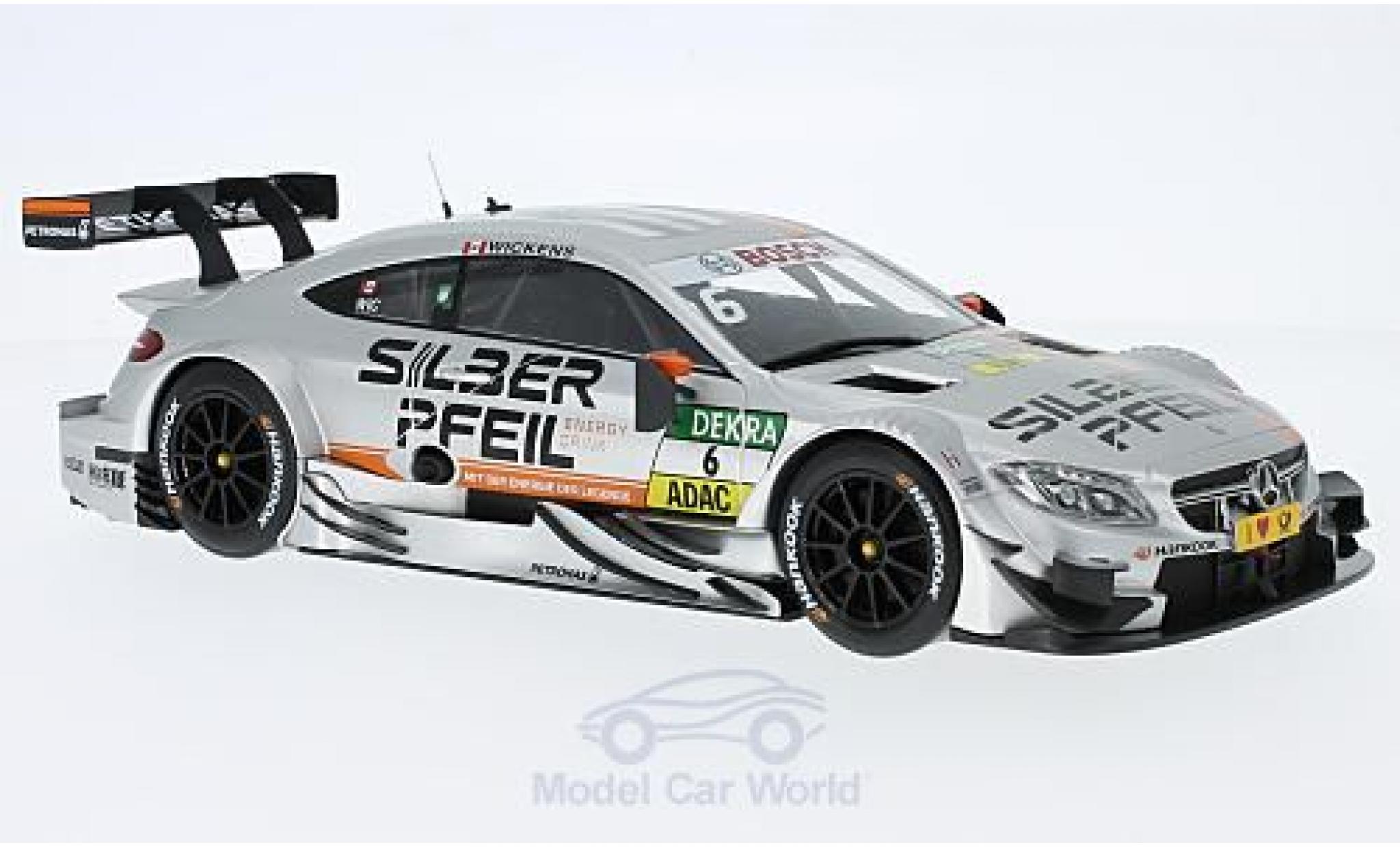 Mercedes Classe C DTM 1/18 AutoCult AMG C63 DTM No.6 DTM 2016 R.Wickens modellino in miniatura