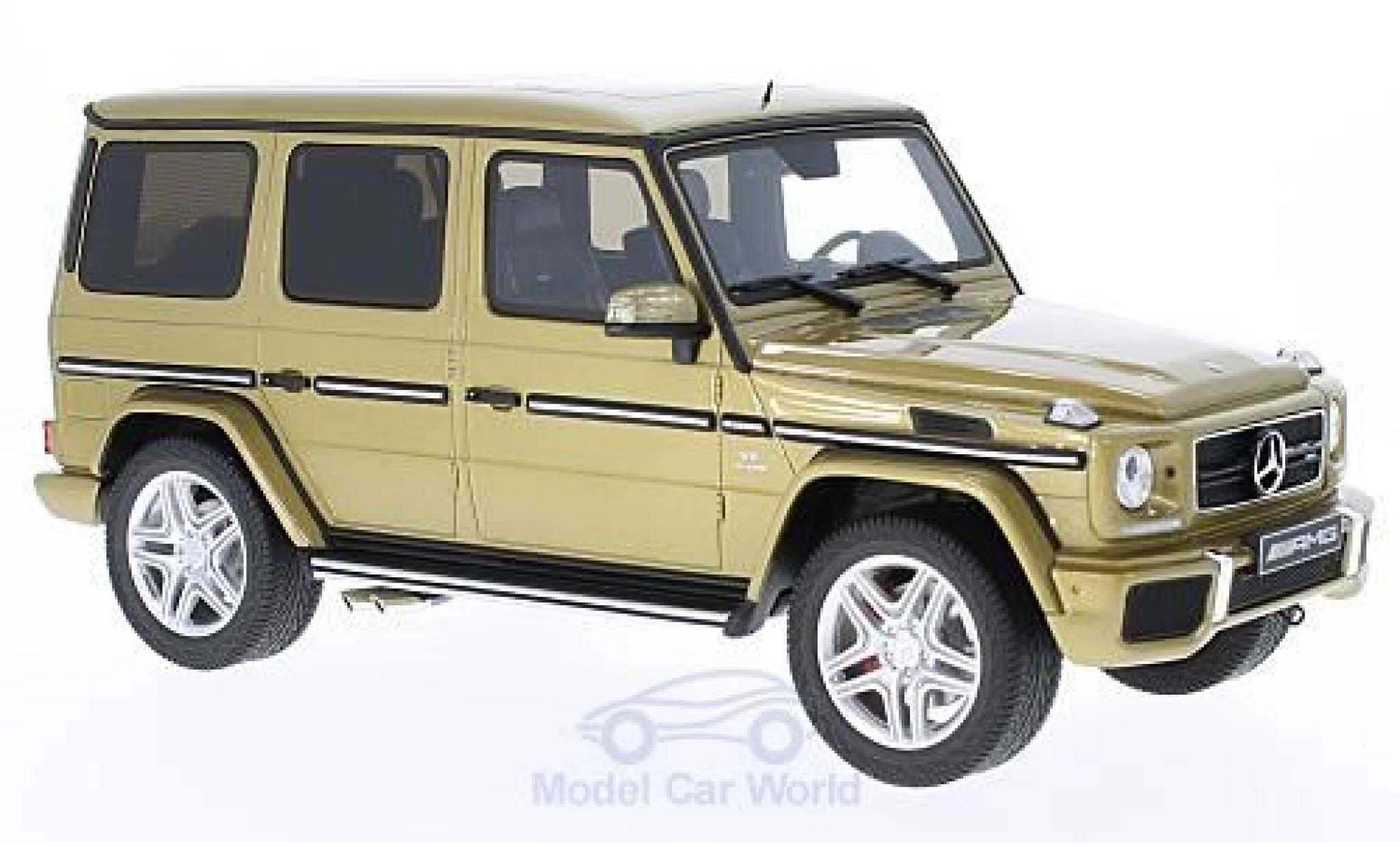 Mercedes Classe G 1/18 GT Spirit AMG G63 gold modellino in miniatura