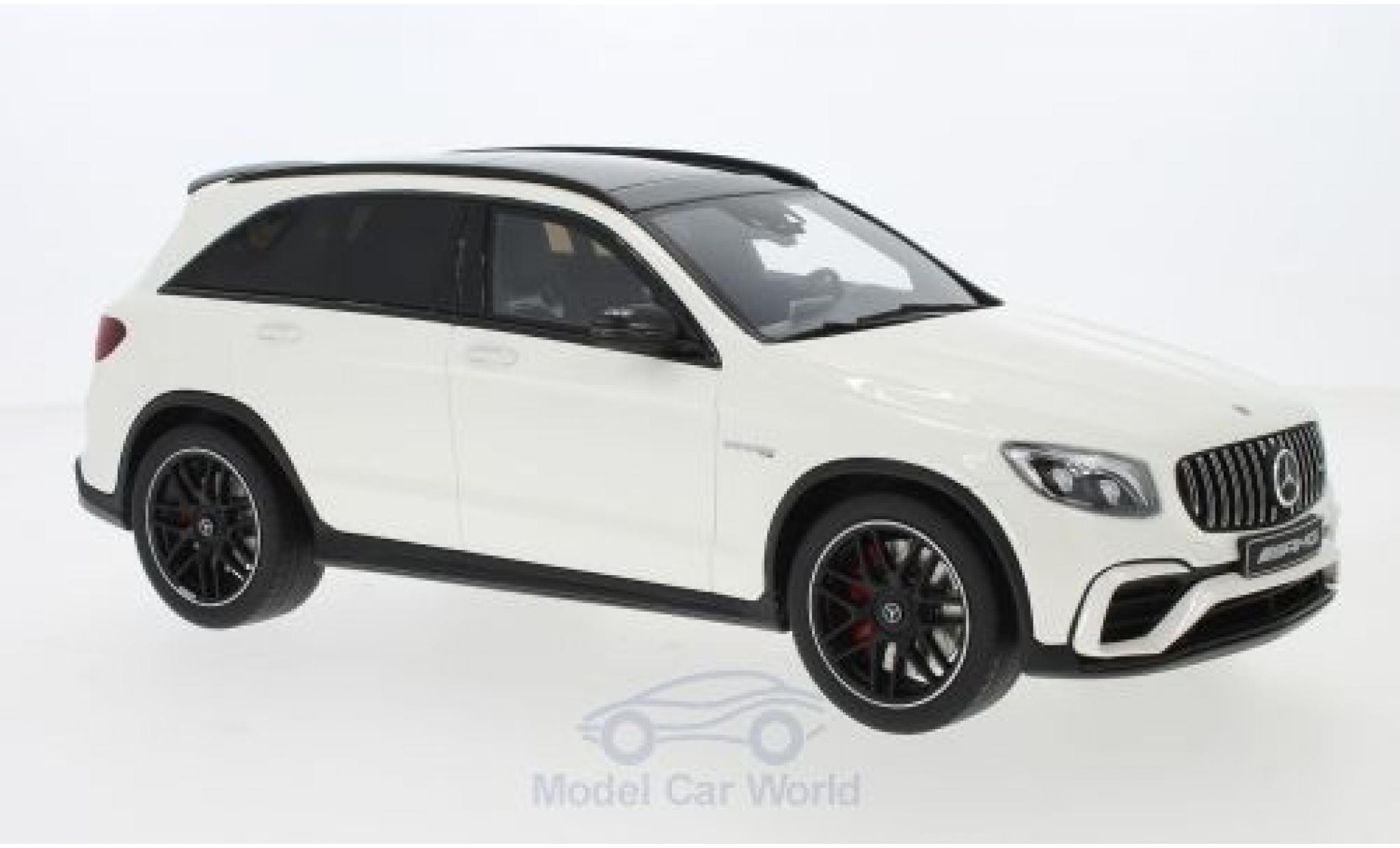 Mercedes Classe C 1/18 GT Spirit AMG GLC 63 bianco 2019 modellino in miniatura