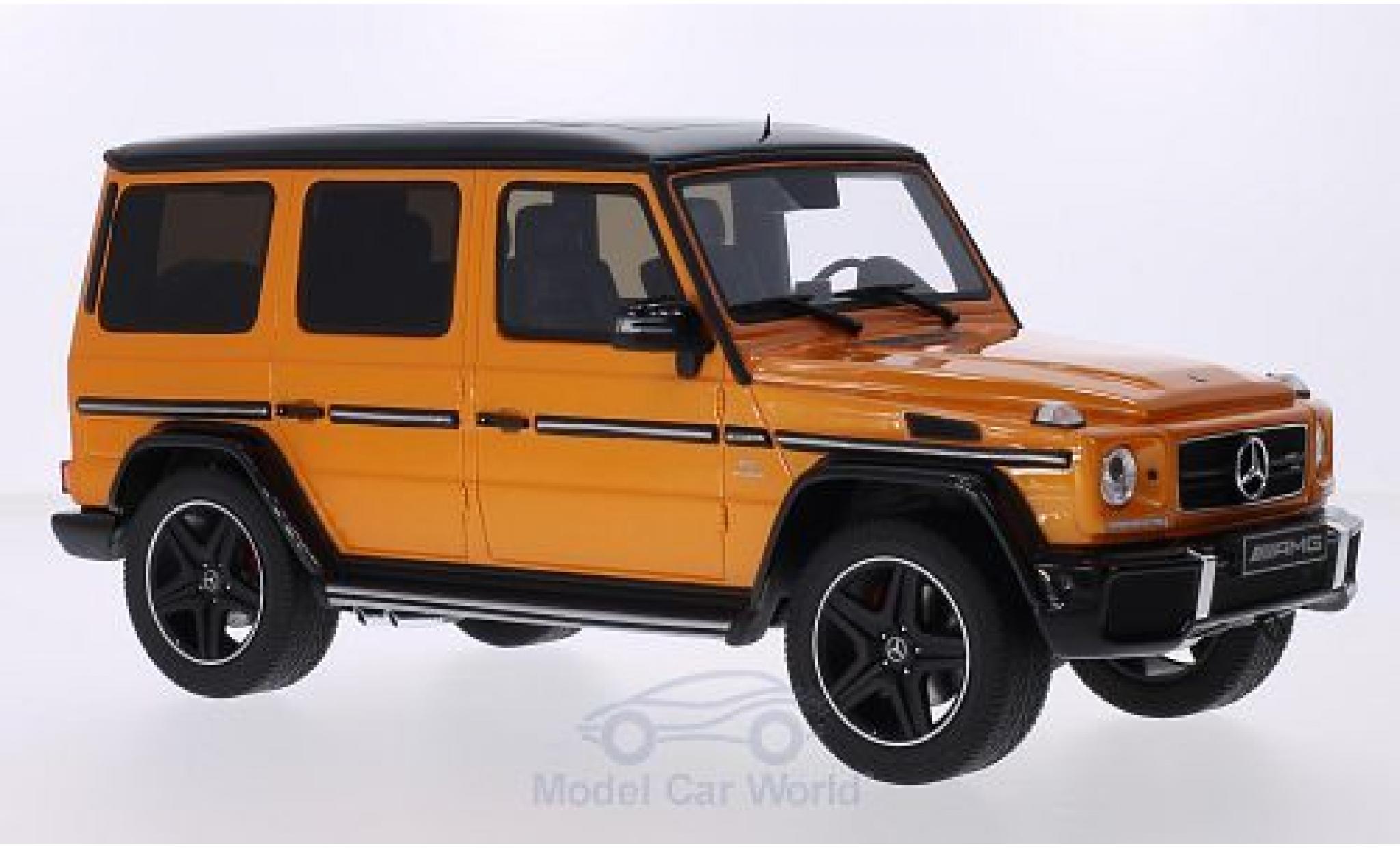 Mercedes Classe G 1/18 GT Spirit G63 AMG Crazy Color Edition metallico orange/nero modellino in miniatura