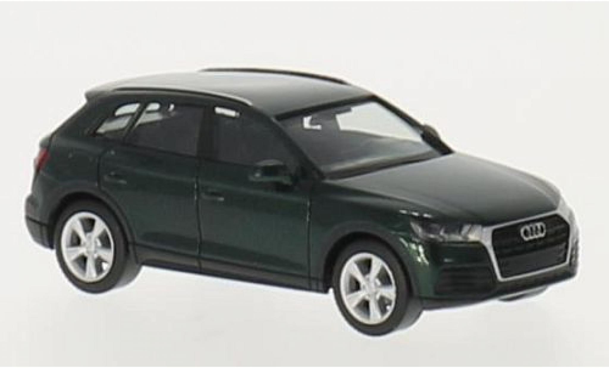 Audi Q5 1/87 Herpa metallico verde modellino in miniatura