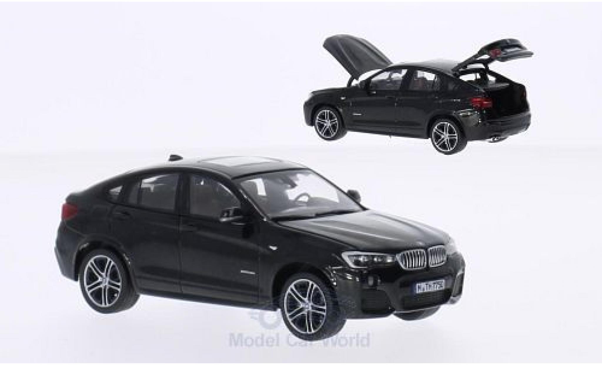 Bmw X4 F26 1/43 Herpa (F26) metallico nero 2015 modellino in miniatura