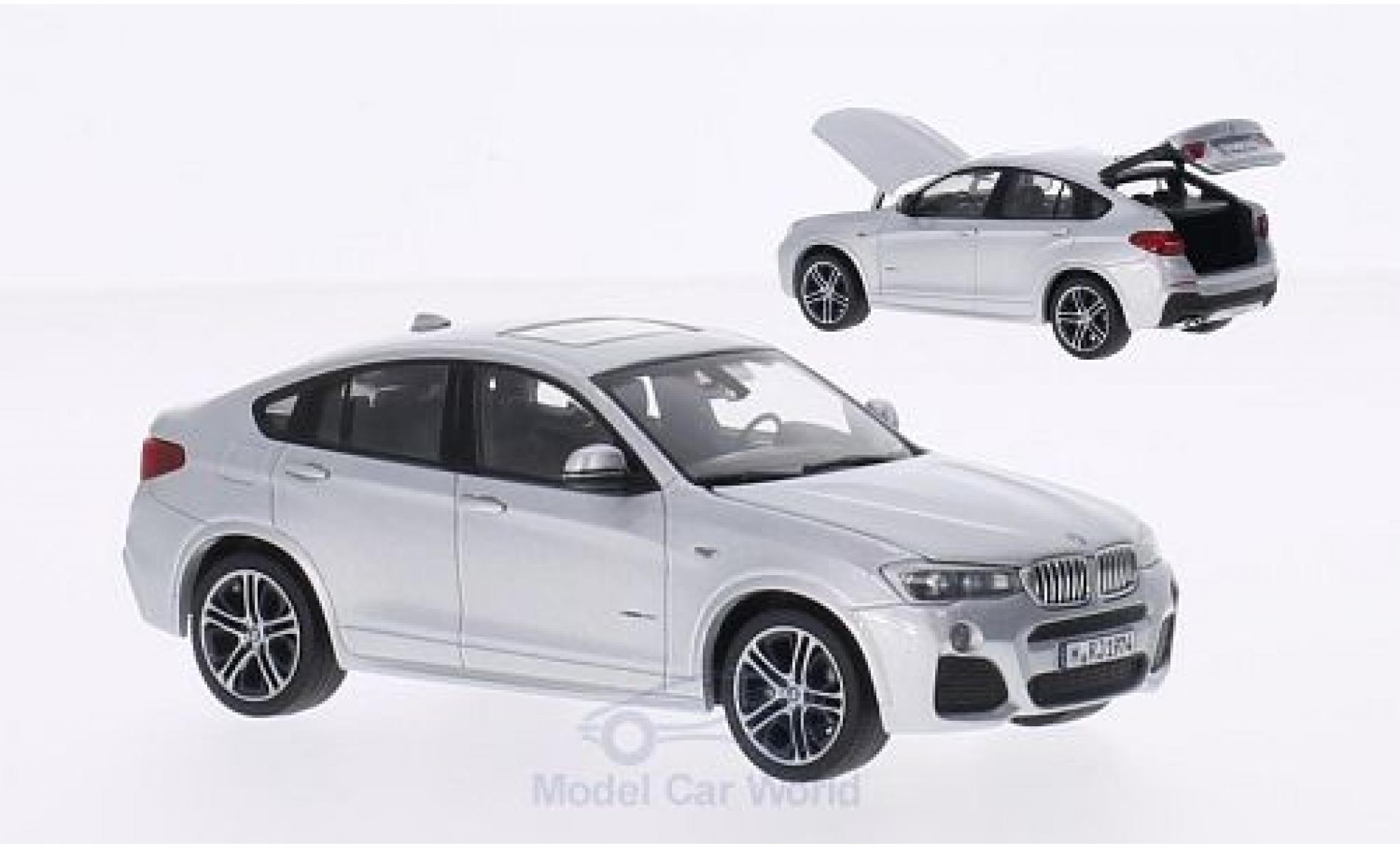 Bmw X4 1/43 Herpa grigio 2015 modellino in miniatura