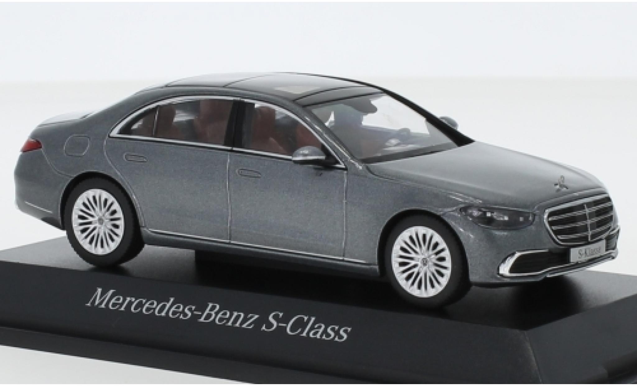 Mercedes Classe S 1/43 Herpa (V223) metallico grigio 2020 modellino in miniatura