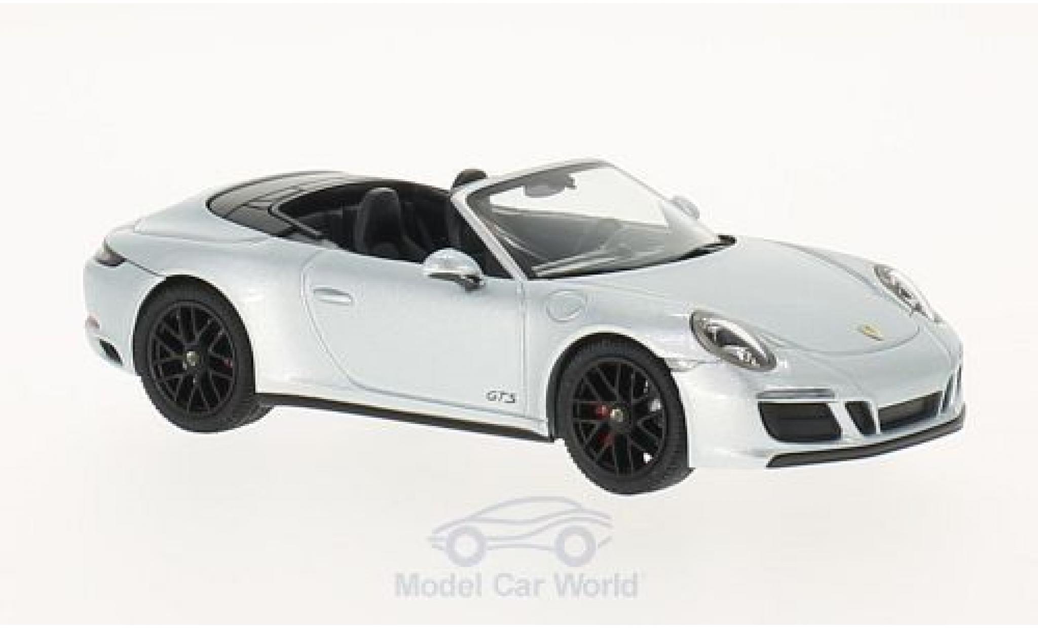 Porsche 991 GTS 1/43 Herpa Carrera 4 GTS grigio modellino in miniatura