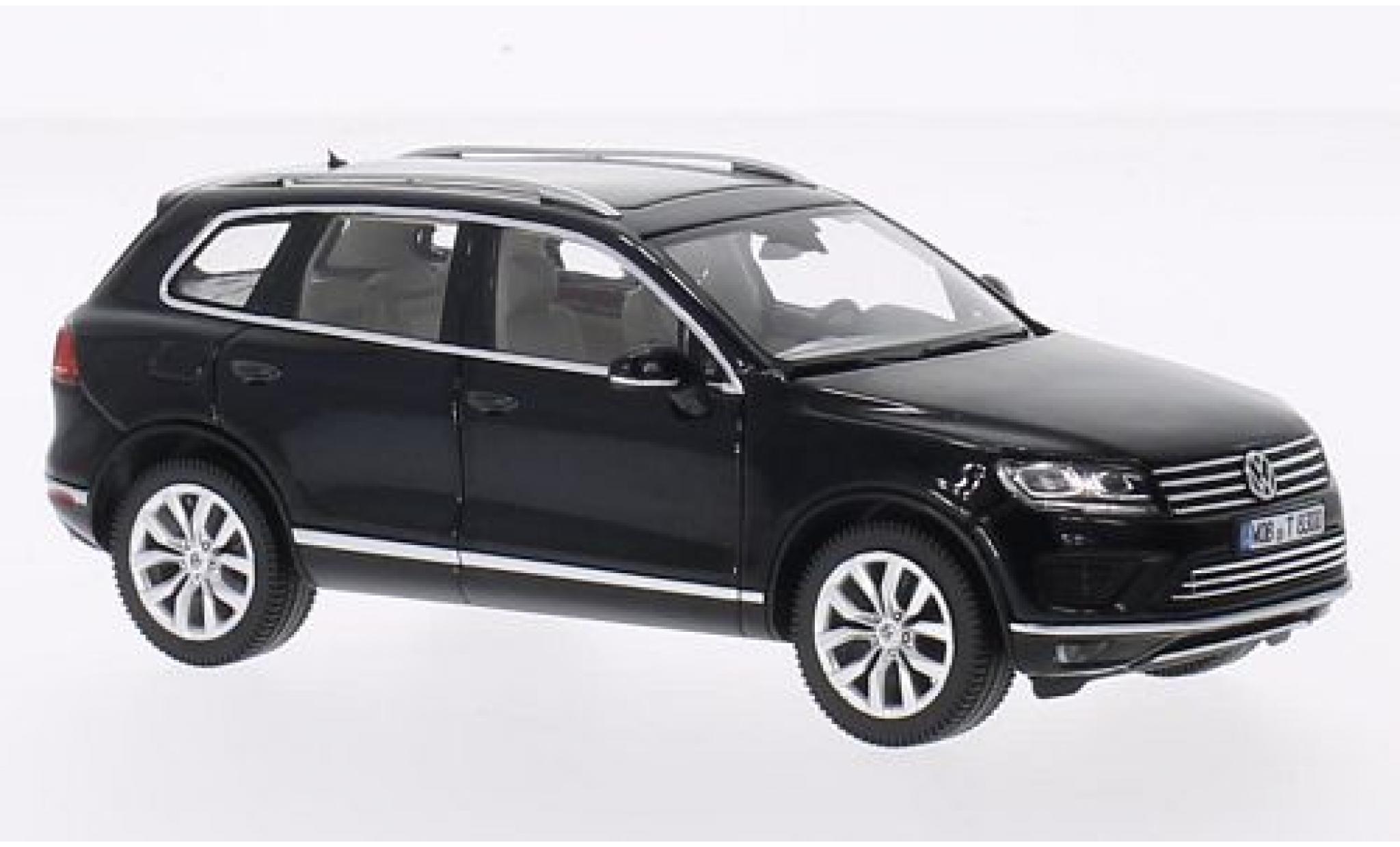 Volkswagen Touareg 1/43 Herpa nero 2015 modellino in miniatura