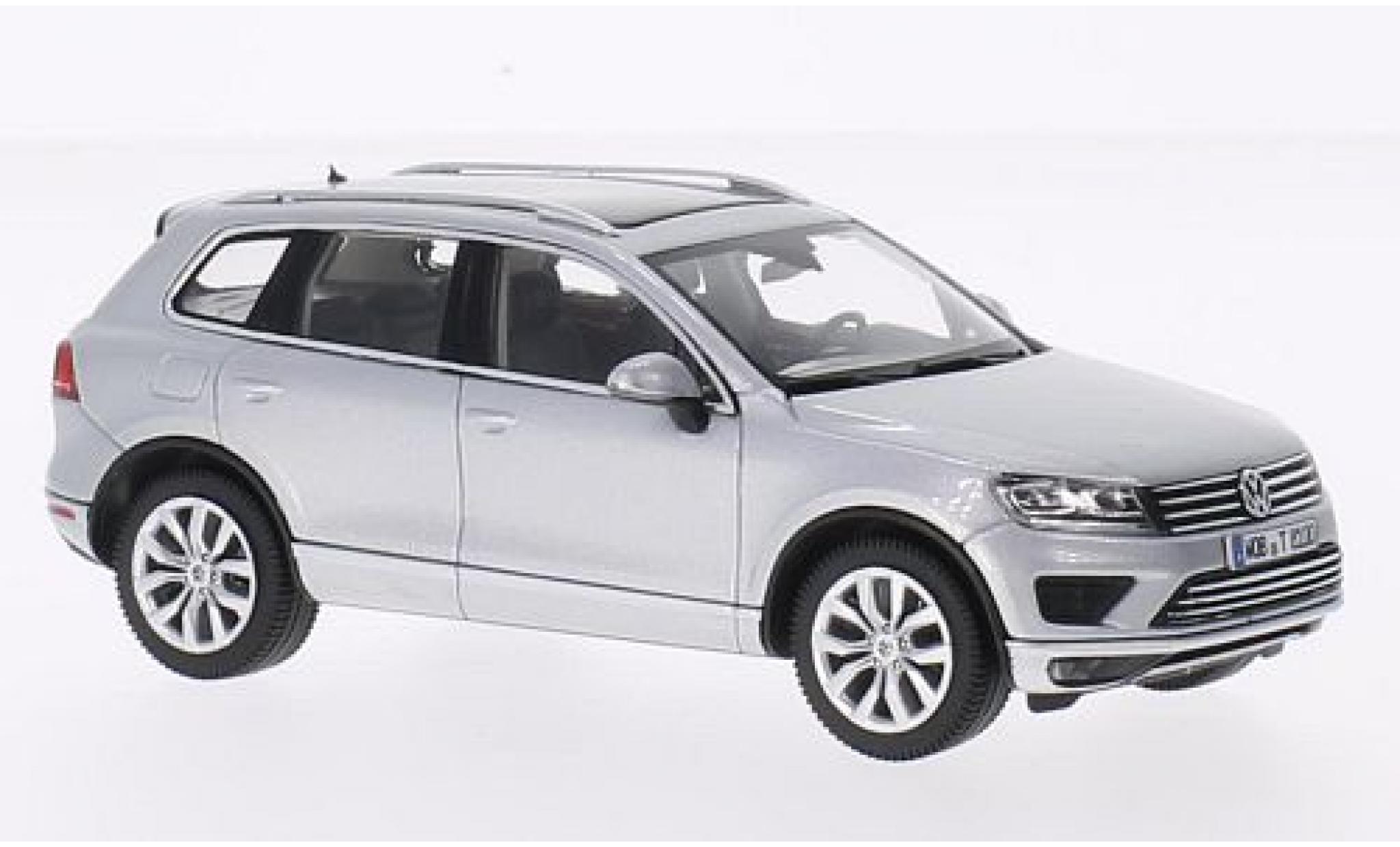 Volkswagen Touareg 1/43 Herpa grigio 2015 modellino in miniatura